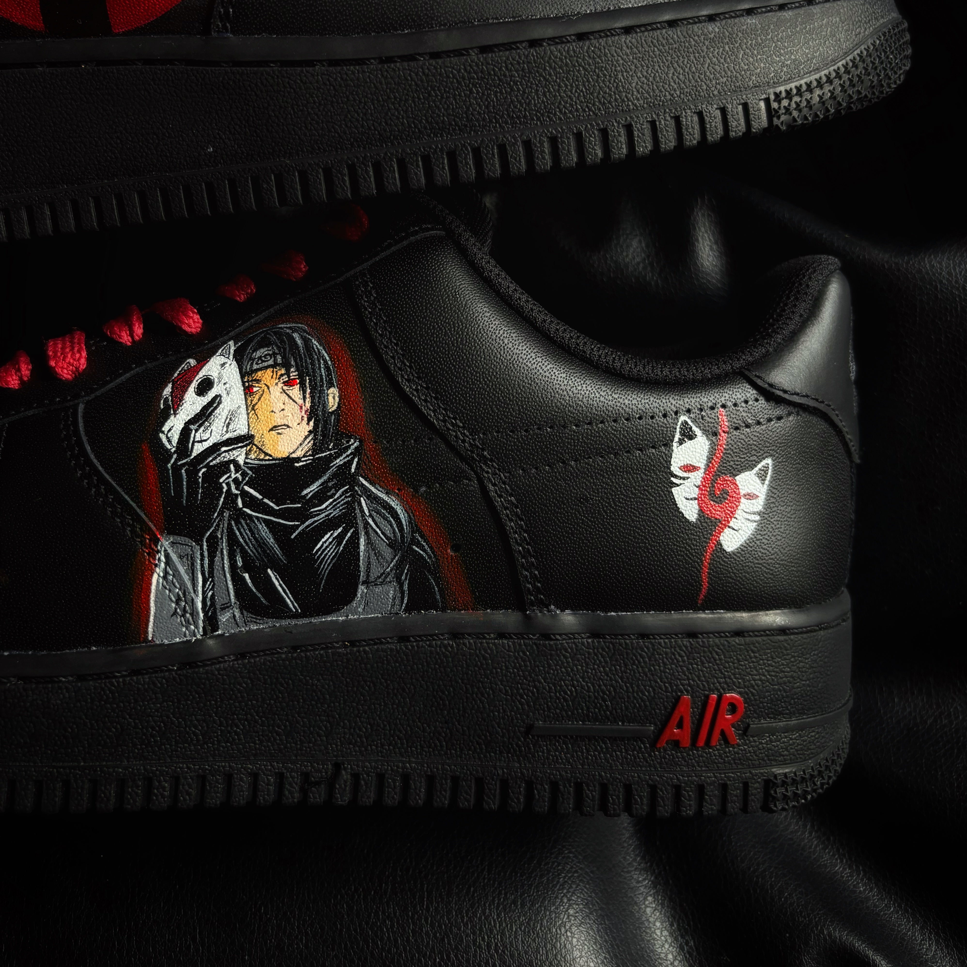Itachi Naruto Af1s Itachi Naruto Air Force Ones Nike Air Force X