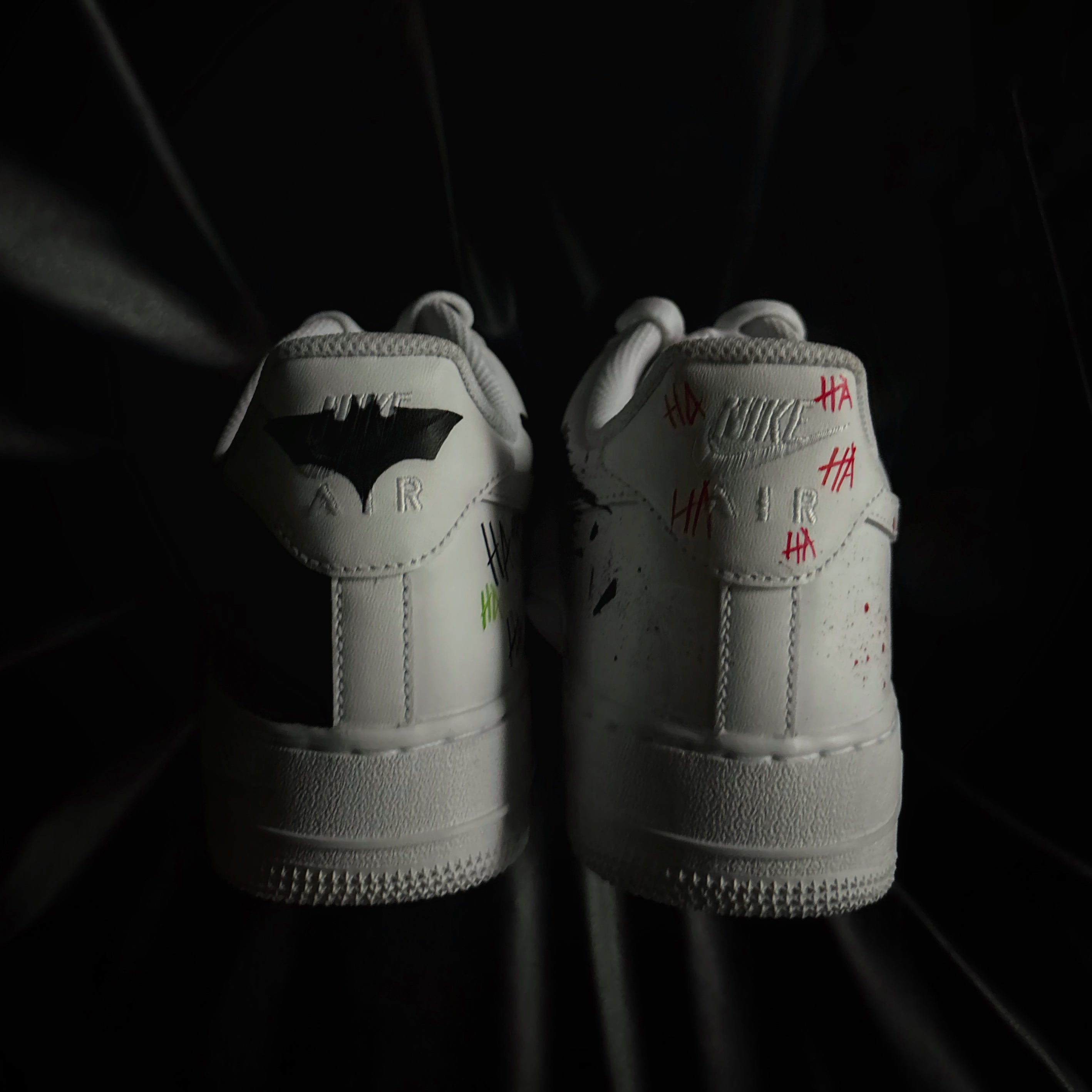 Nike Air Force 1 x Joker x Batman Knickgasm