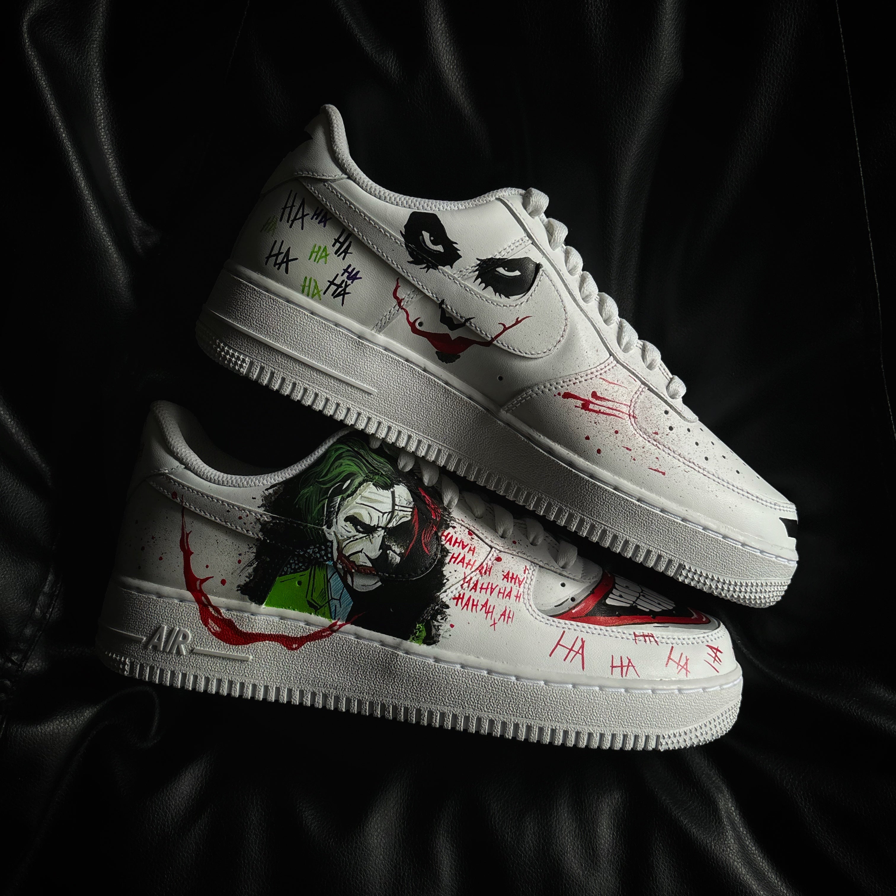 Nike Air Force 1 x Joker x Batman Knickgasm