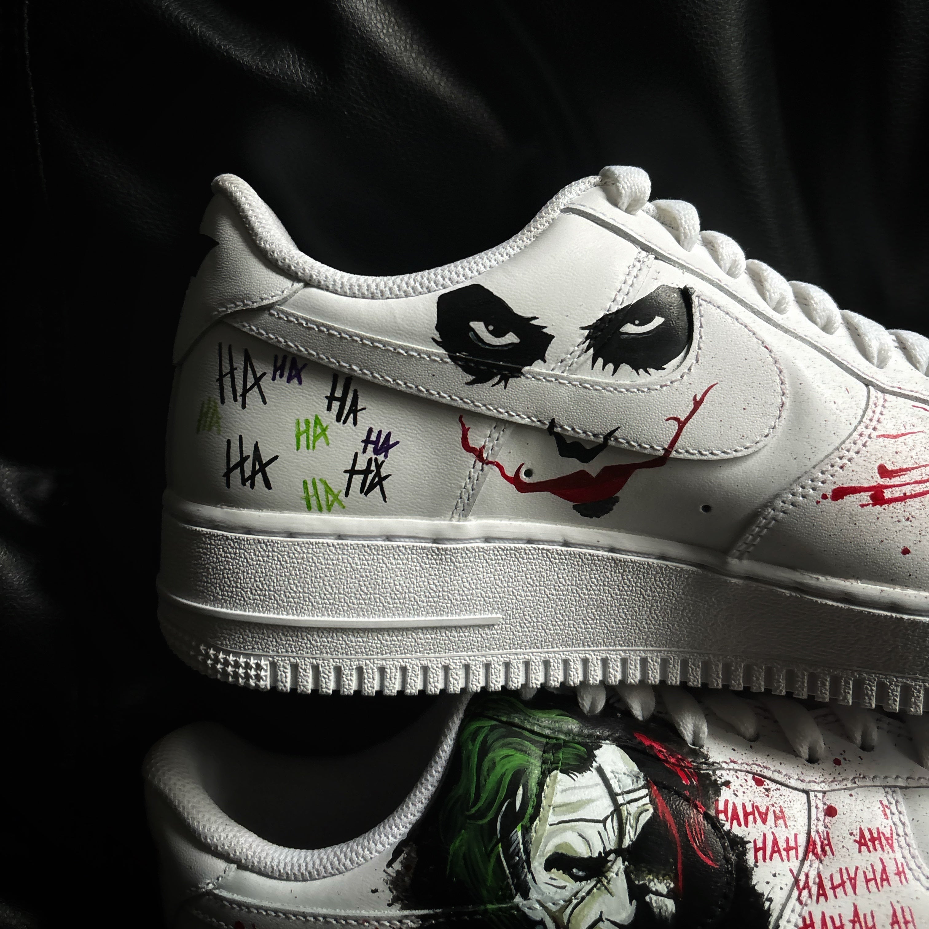 Nike Air Force 1 x Joker x Batman Knickgasm