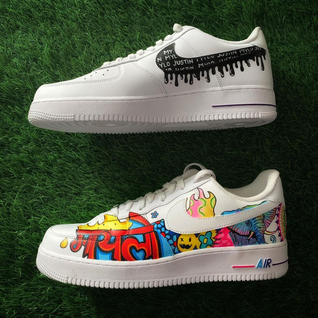 Nike Air Force 1 x Justin Mylo Knickgasm