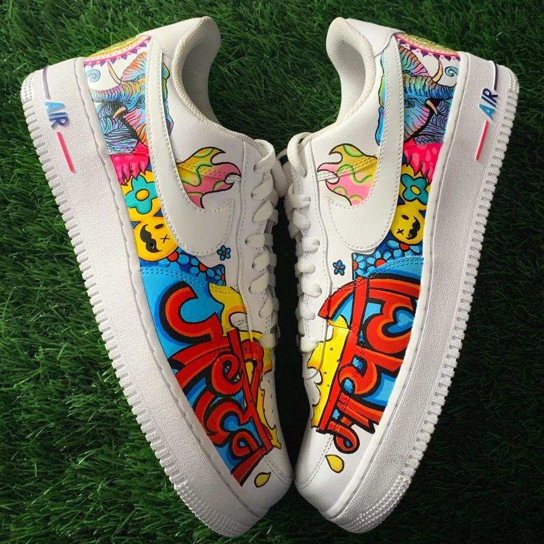 Nike Air Force 1 x Justin Mylo Knickgasm