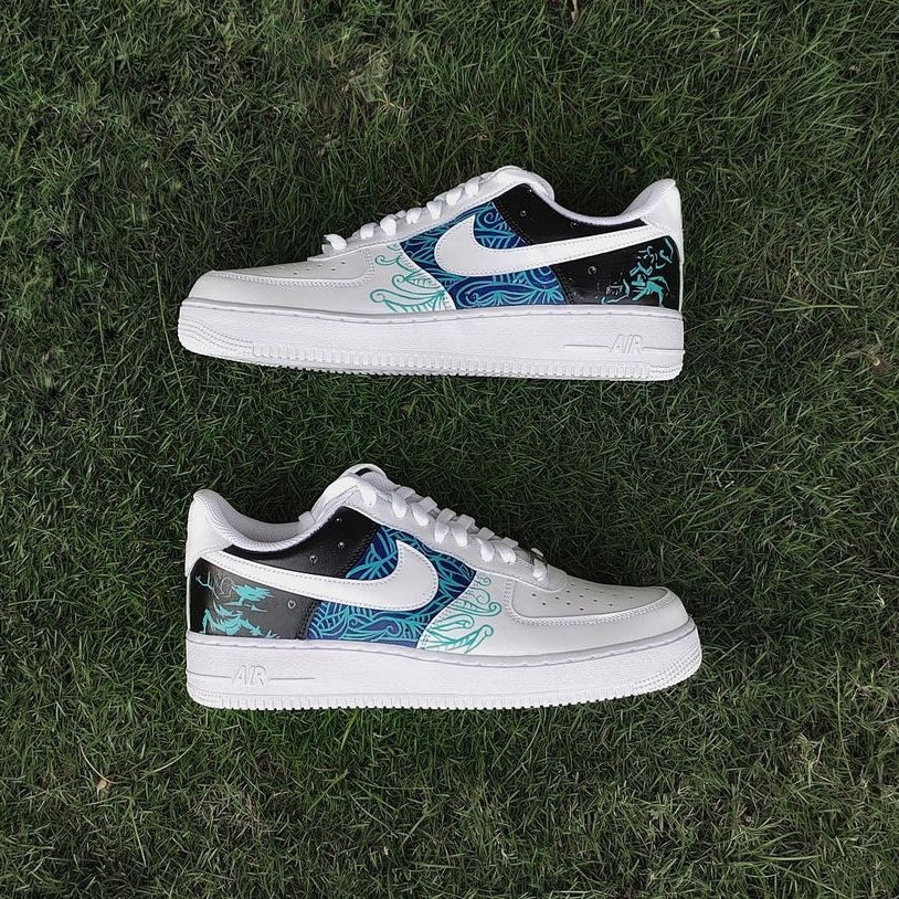 Nike Air Force 1 x Last Airbender' Water Tribe Knickgasm