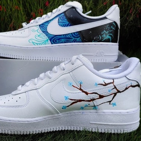 Nike Air Force 1 x Last Airbender' Water Tribe Knickgasm