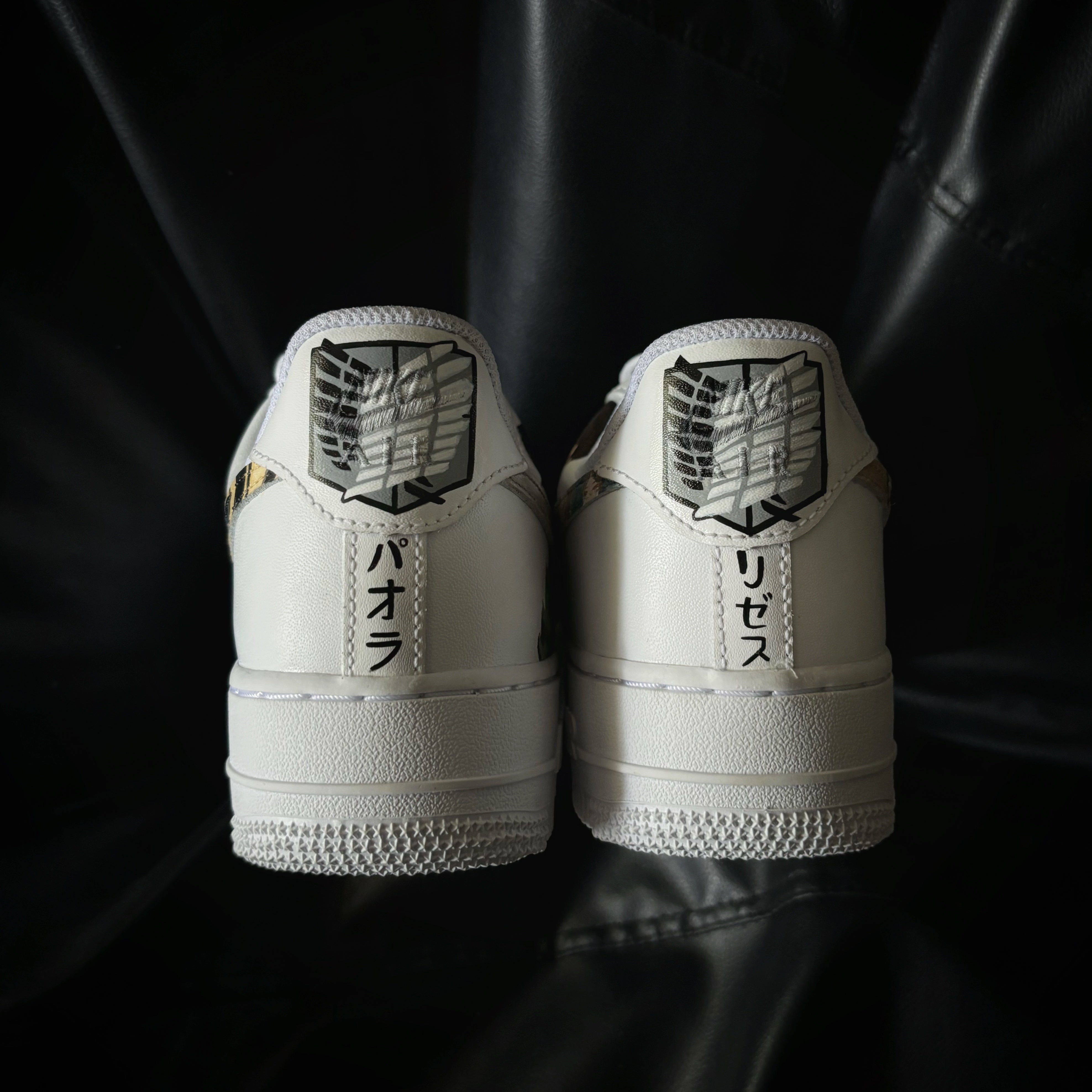 Nike Air Force x Levi x Ackerman Attack On Titan