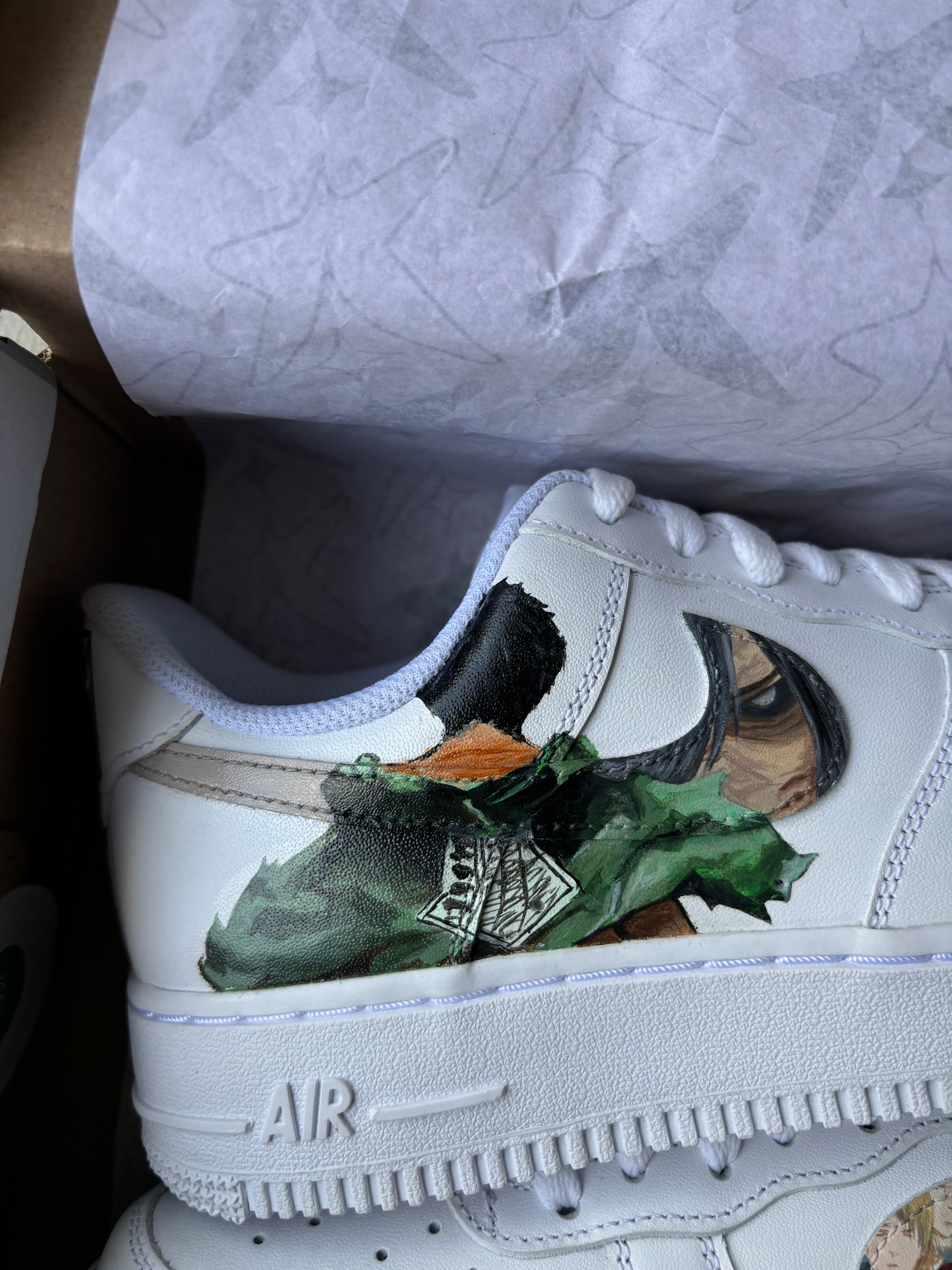 Nike Air Force 1 x Levi x Ackerman Attack On Titan Knickgasm