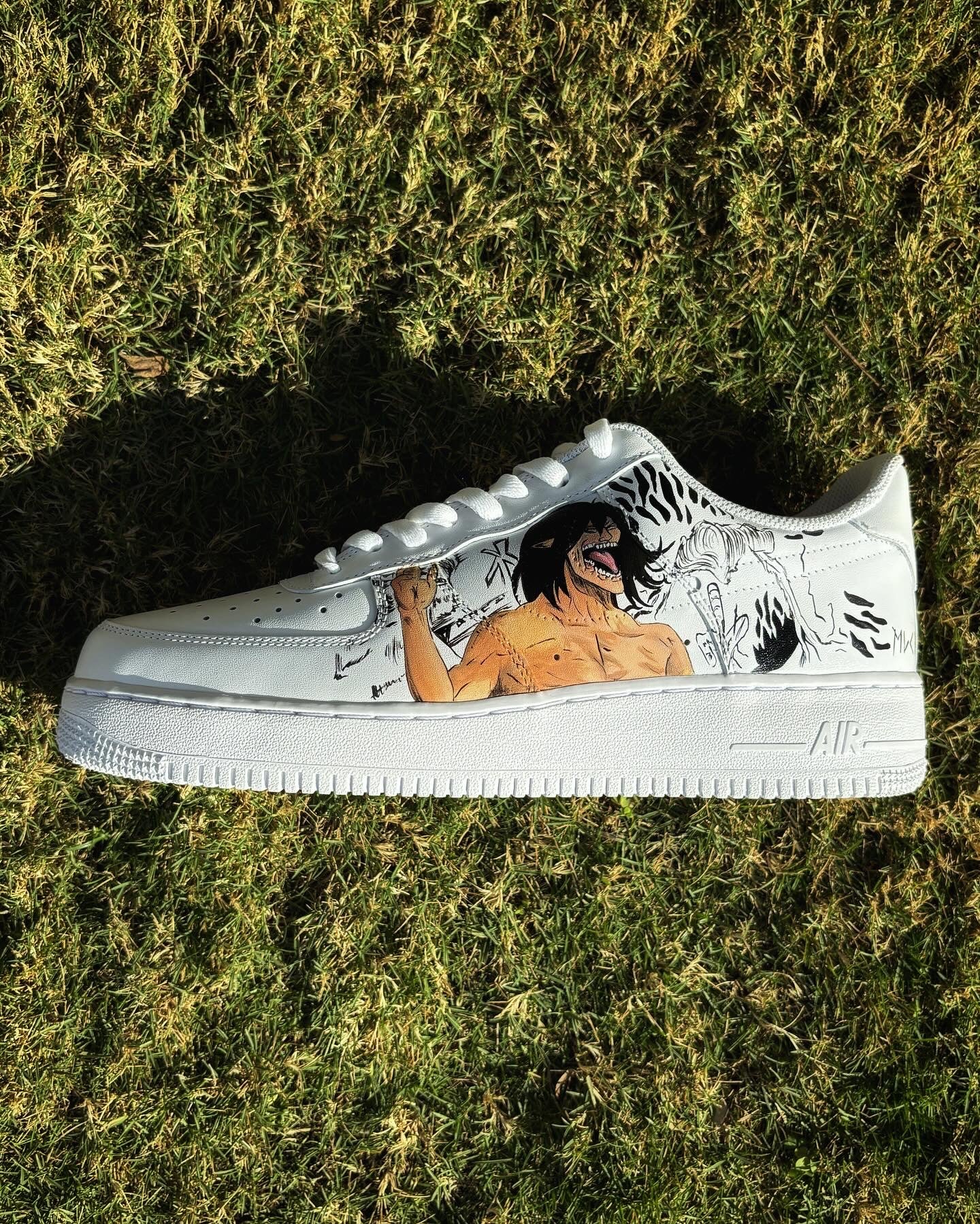 Nike Air Force 1 x Levi x Titan ( attack on titan ) Knickgasm