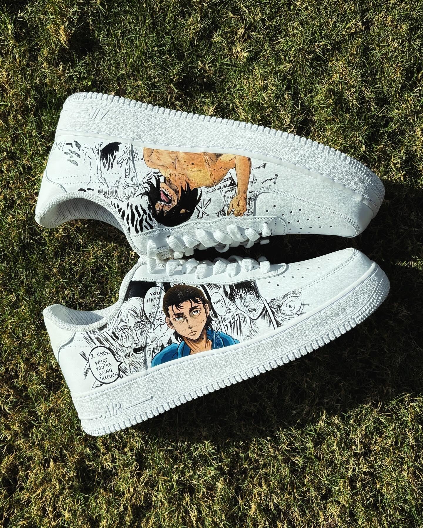 Nike Air Force 1 x Levi x Titan ( attack on titan ) Knickgasm