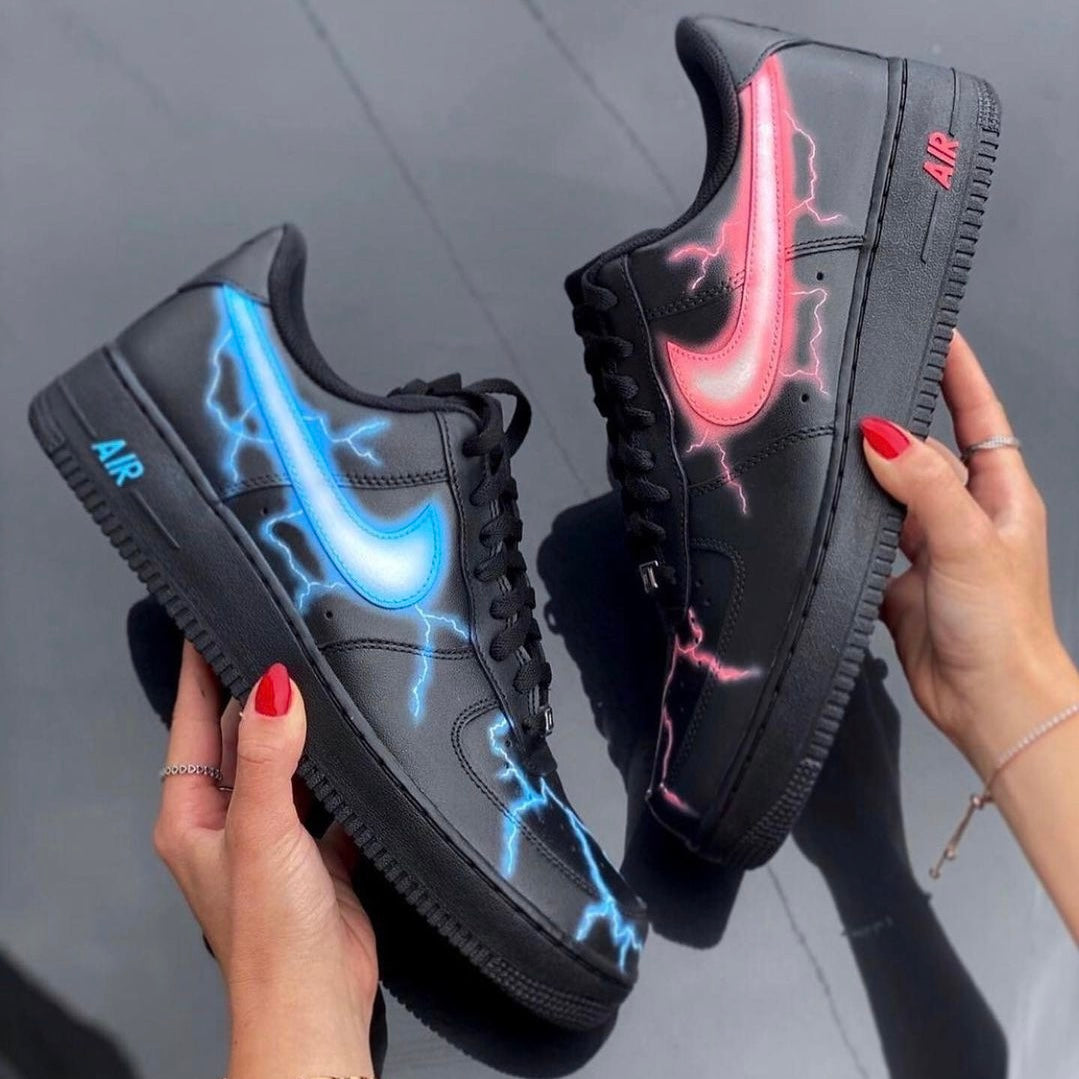 Nike Air Force 1 x Lightning Thunder Knickgasm