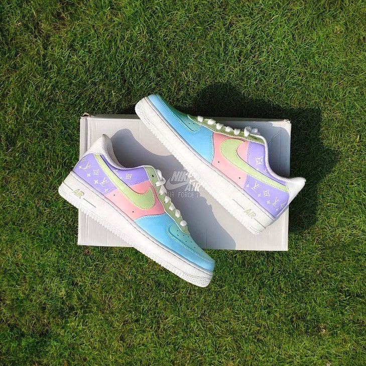 Nike Air Force 1 x Louis Vuitton Pastel Knickgasm