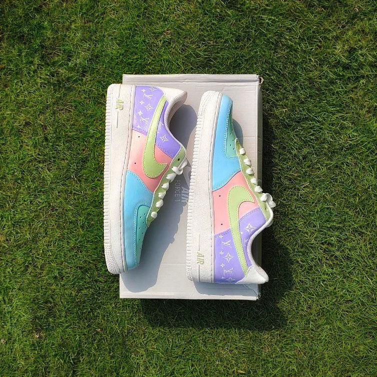 Nike Air Force 1 x Louis Vuitton Pastel Knickgasm