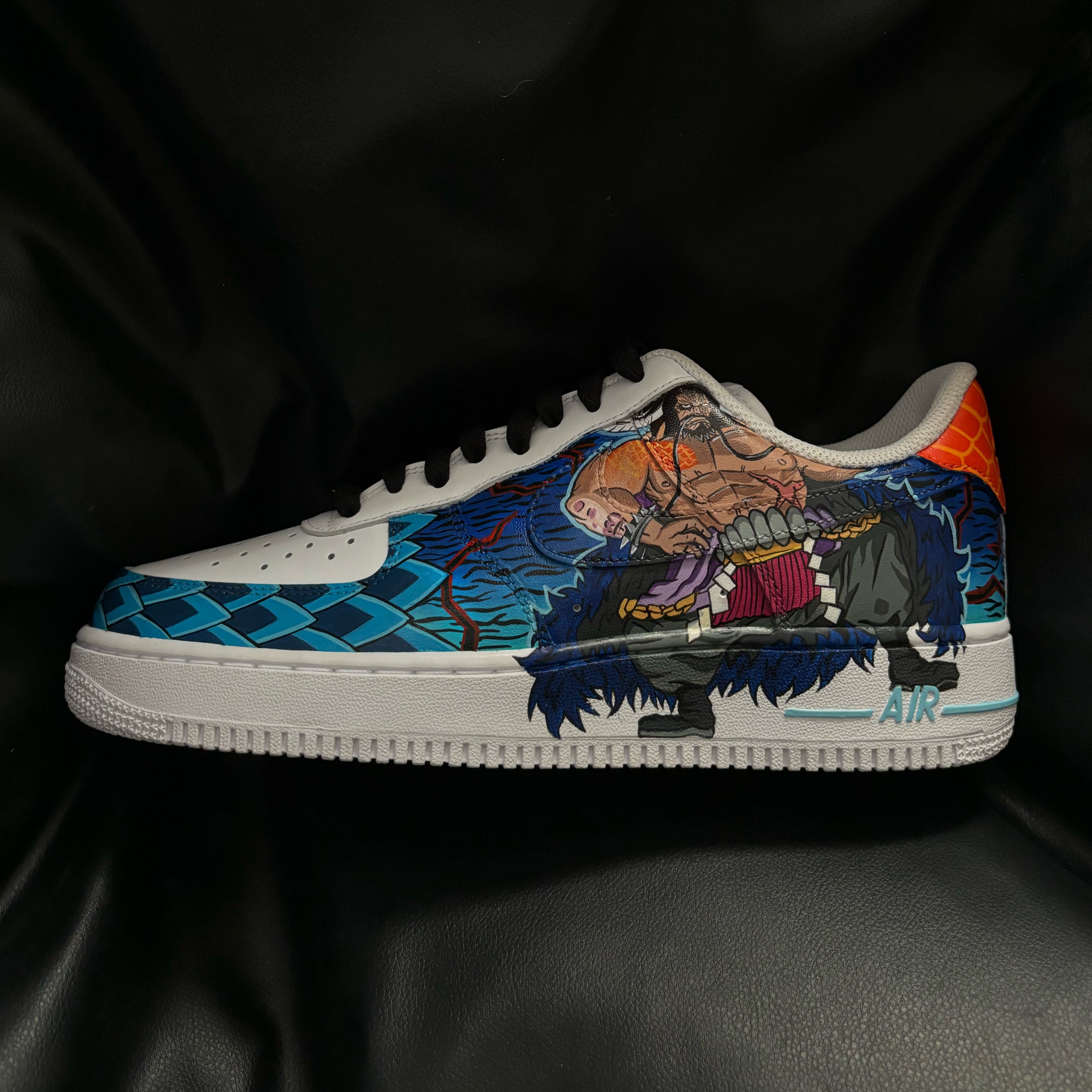 Nike Air Force 1 x Luffy Gear 5 x Kaido Knickgasm