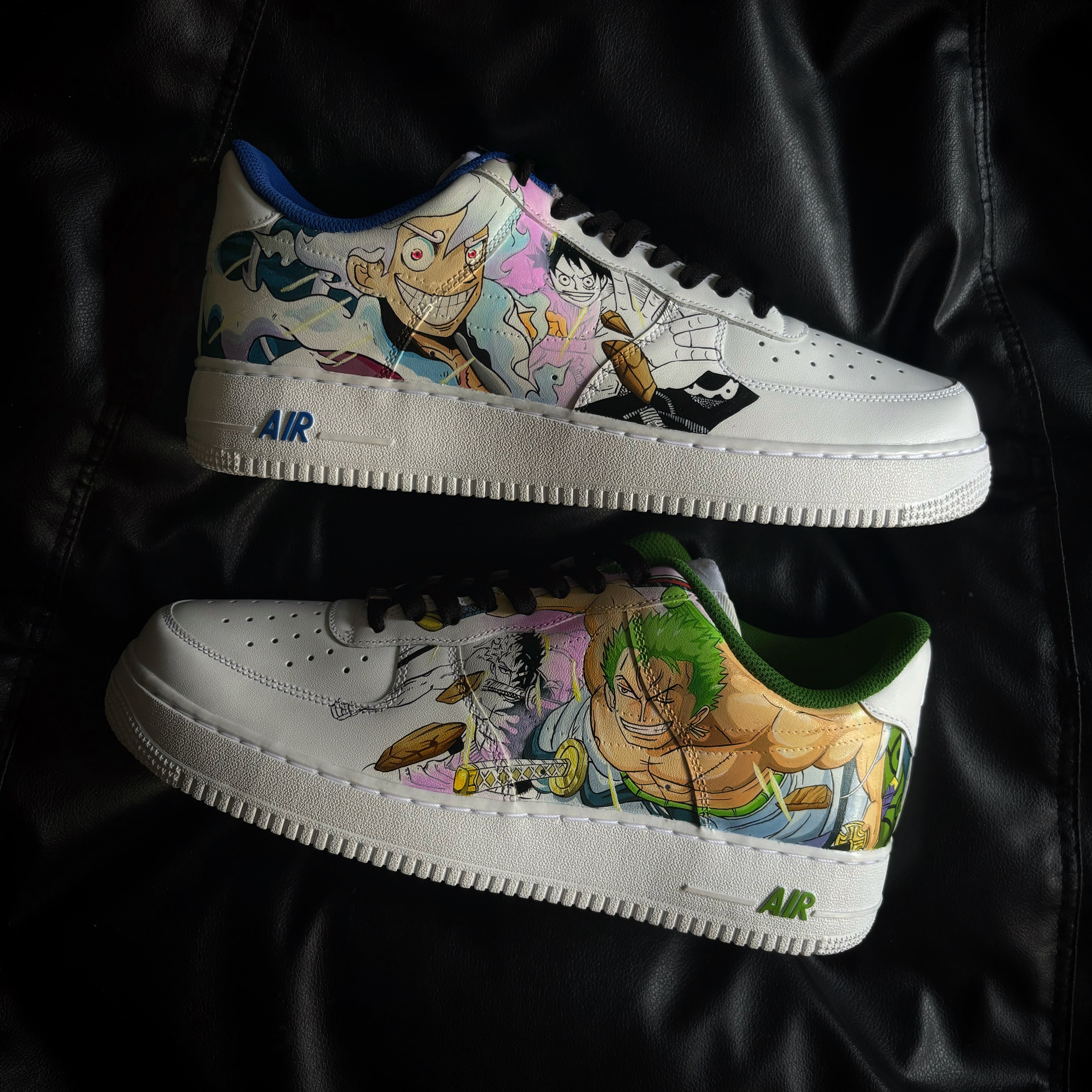 Nike Air Force 1 x Luffy x Zoro Knickgasm