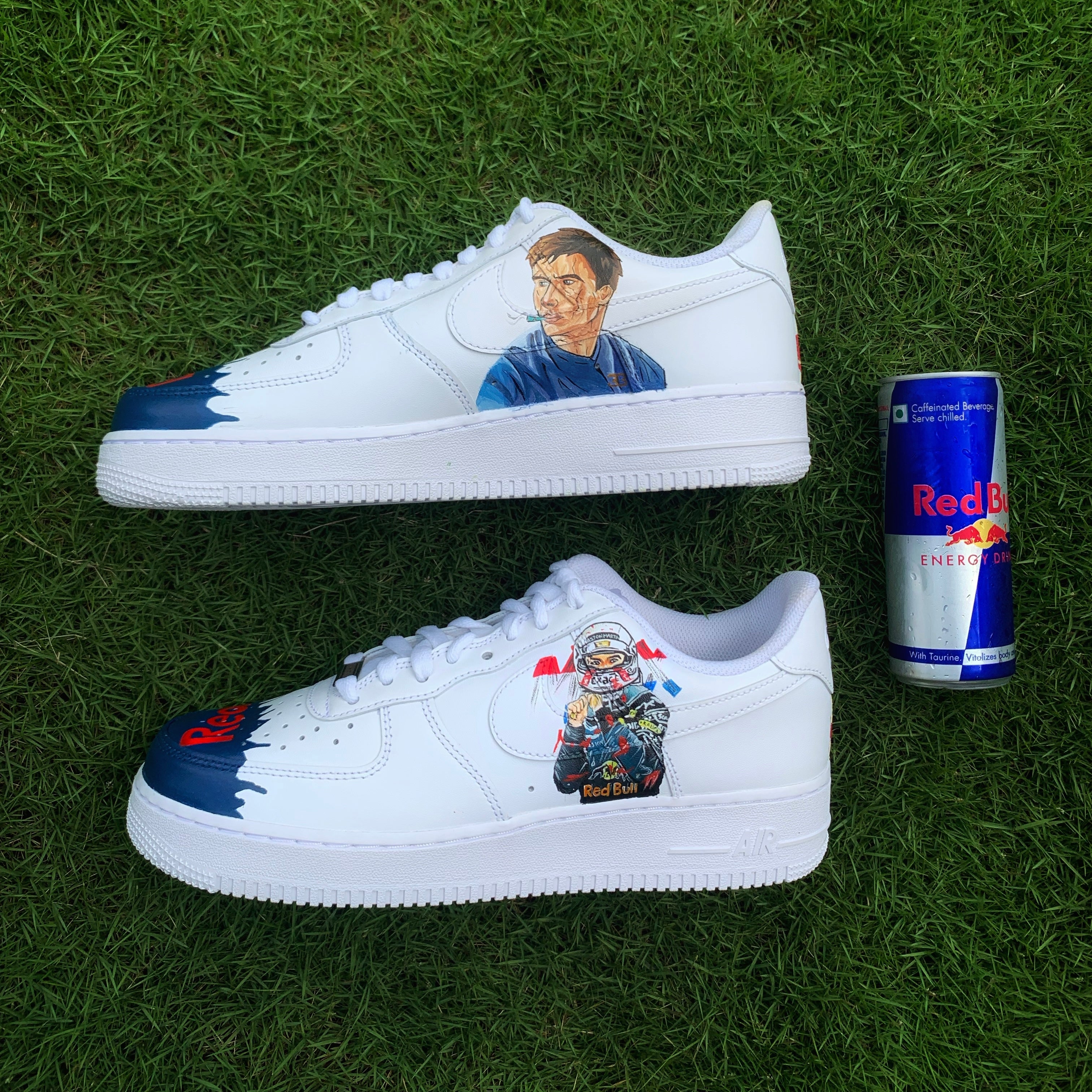 Nike Air Force 1 x Max Verstappen x Red Bull F1 Knickgasm