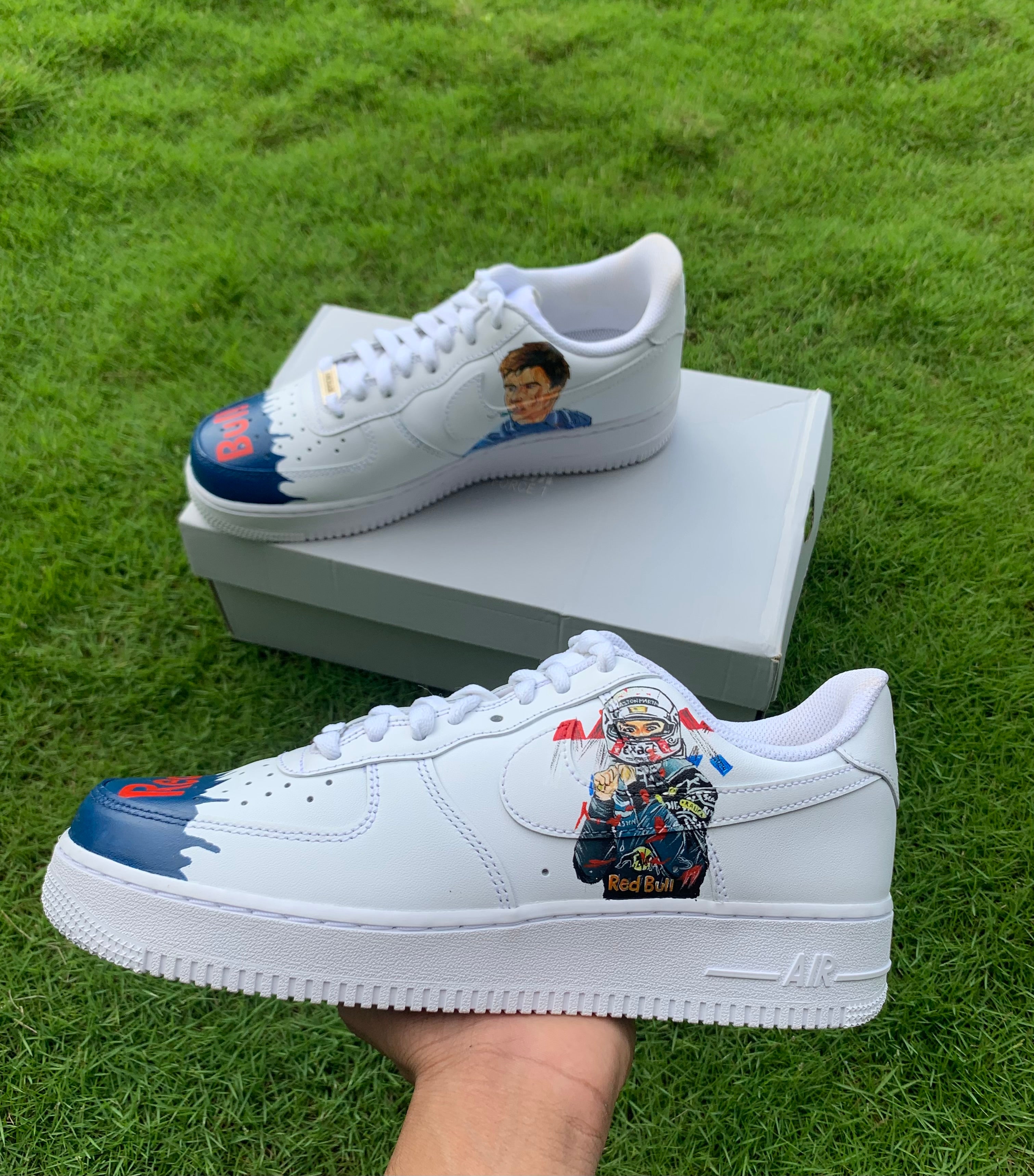 Nike Air Force x Max Verstappen x Red Bull F1