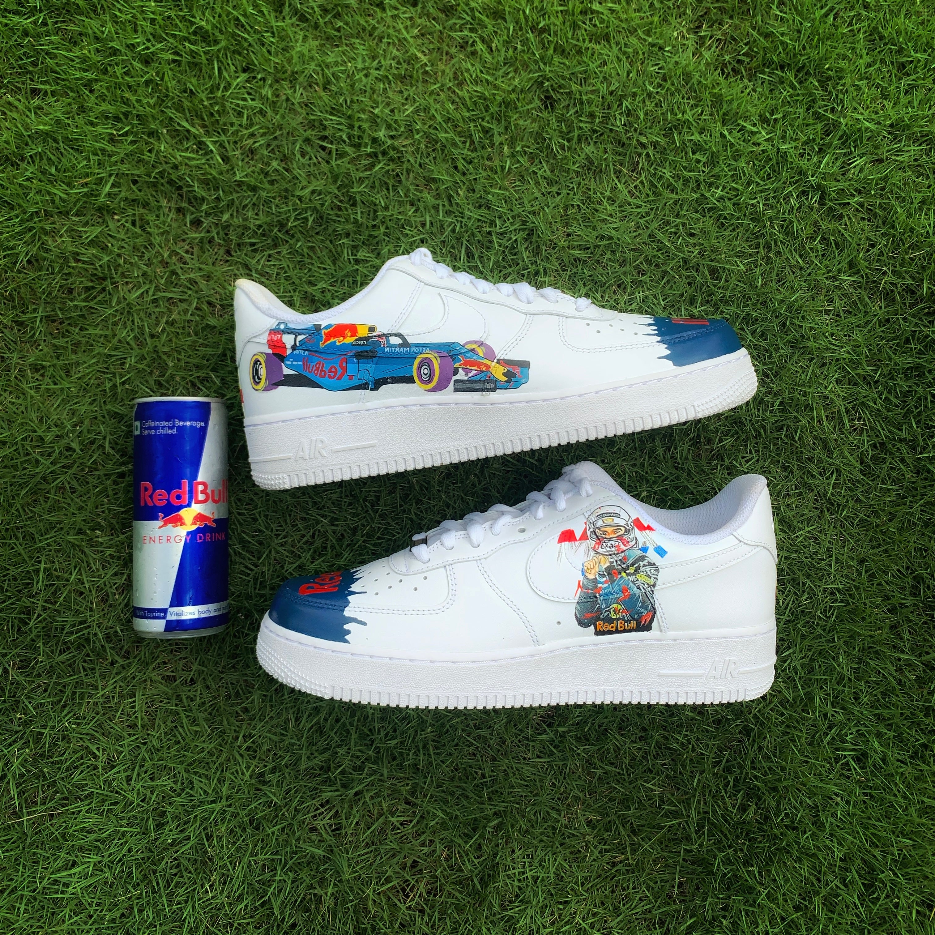 Nike Air Force 1 x Max Verstappen x Red Bull F1 Knickgasm