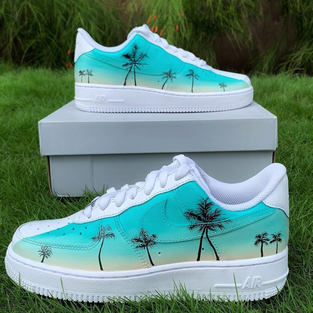 Nike Air Force 1 x Miami Palm Tree Knickgasm