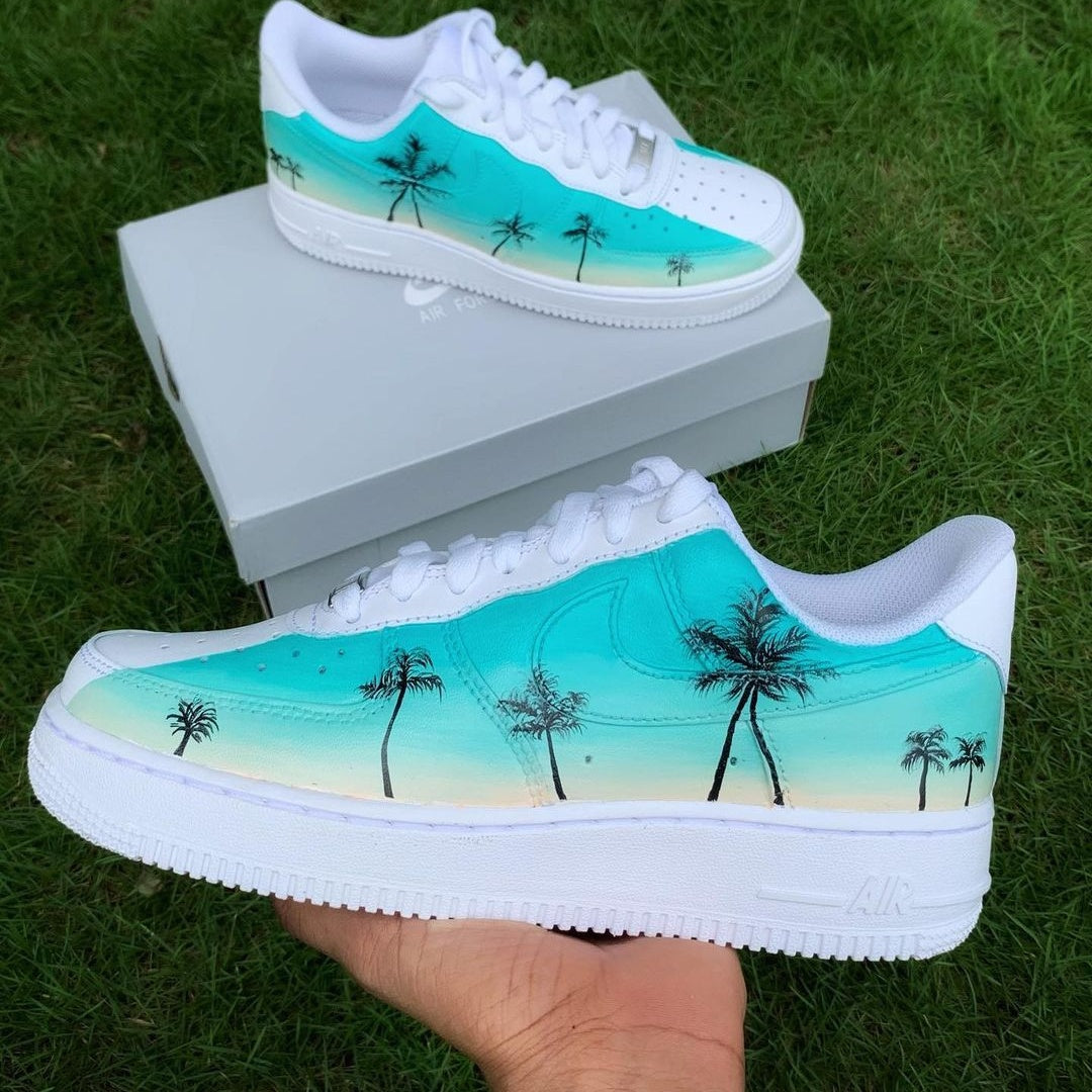 Nike Air Force 1 x Miami Palm Tree Knickgasm