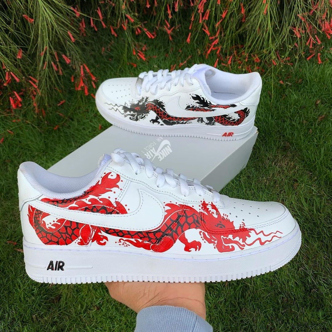 Nike Air Force 1 x Mismatched Dragon Knickgasm