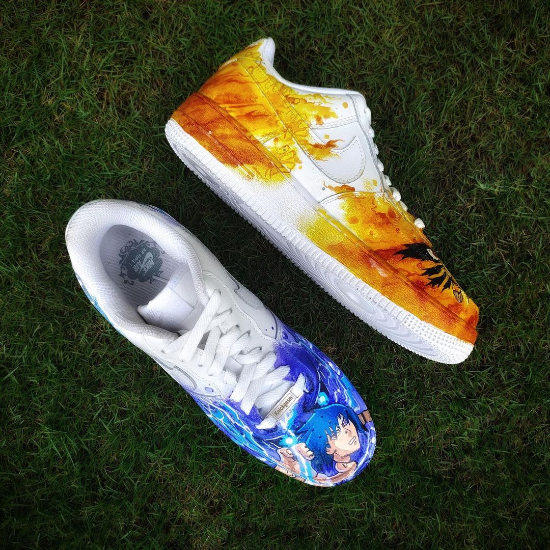 Nike Air Force 1 x Naruto and Sasuke Knickgasm