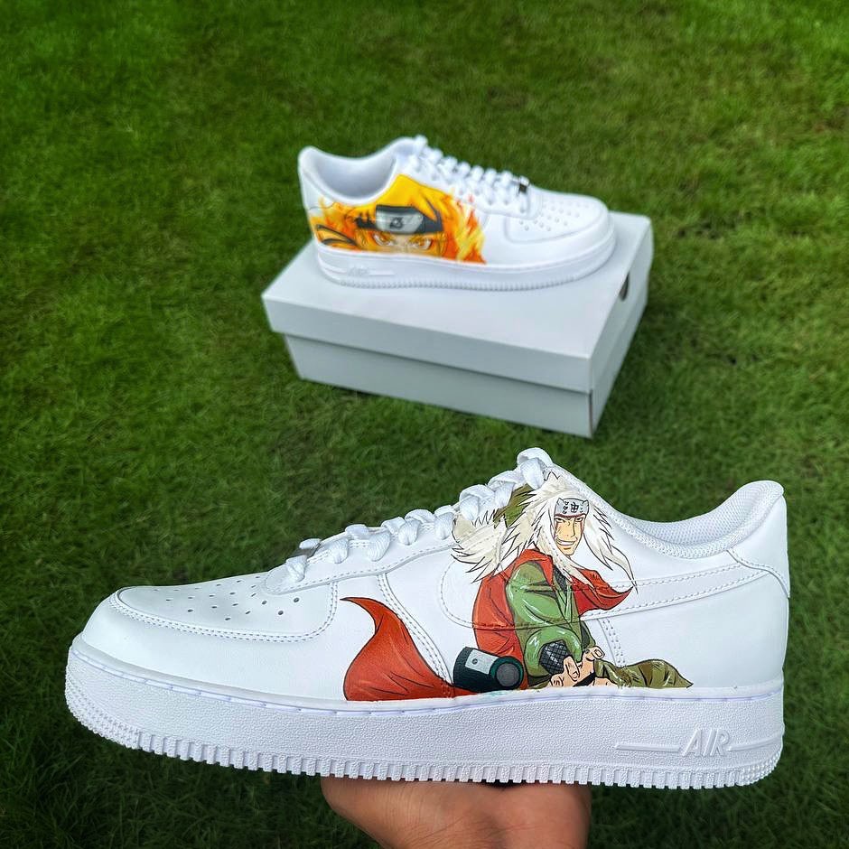 Nike Air Force 1 x Naruto x Jiraya Knickgasm