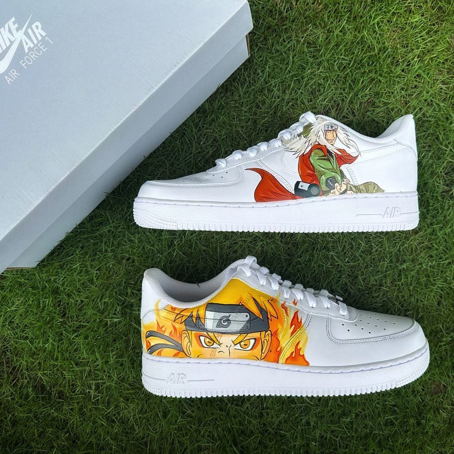 Nike Air Force 1 x Naruto x Jiraya Knickgasm