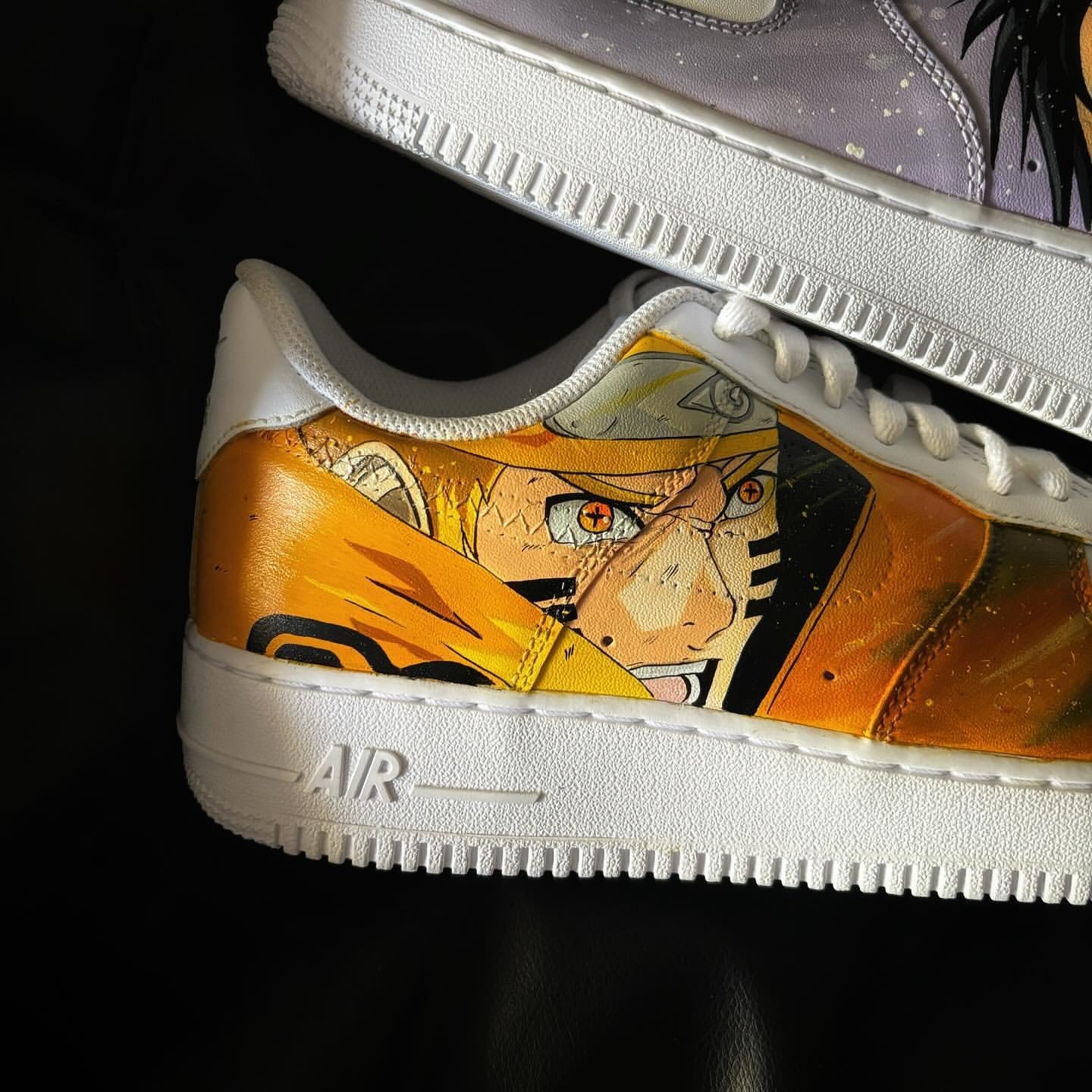 Nike Air Force 1 x Naruto x Sasuke Knickgasm