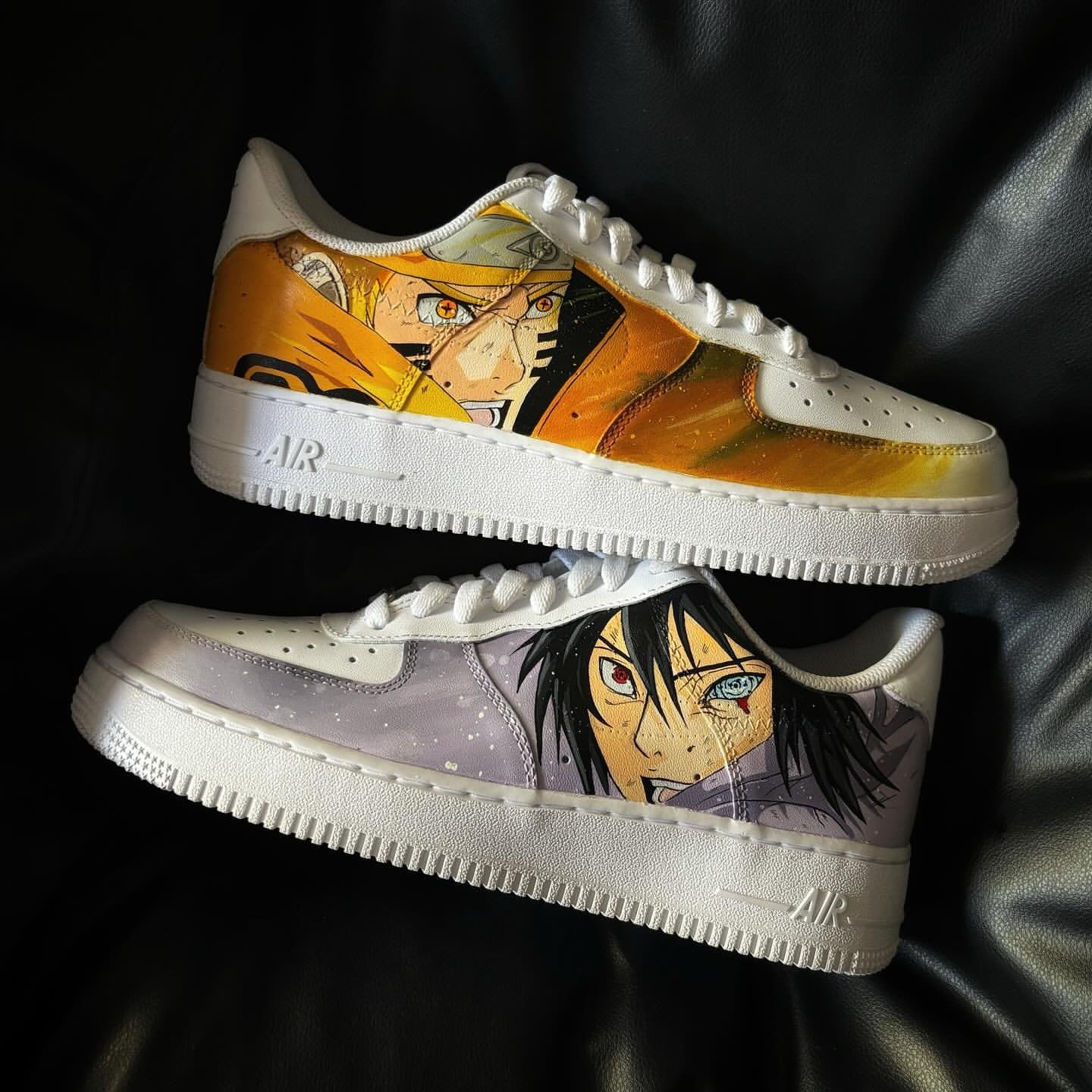 Nike Air Force 1 x Naruto x Sasuke Knickgasm