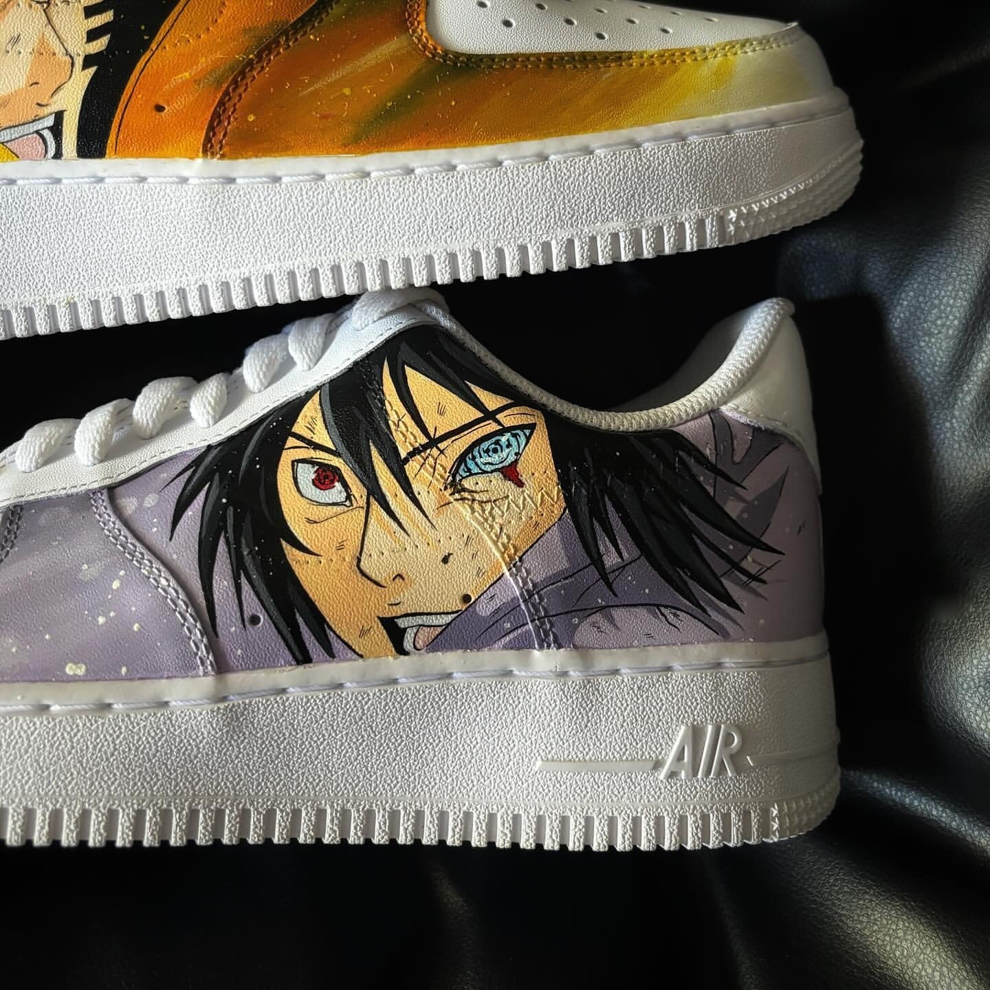 Nike Air Force 1 x Naruto x Sasuke Knickgasm