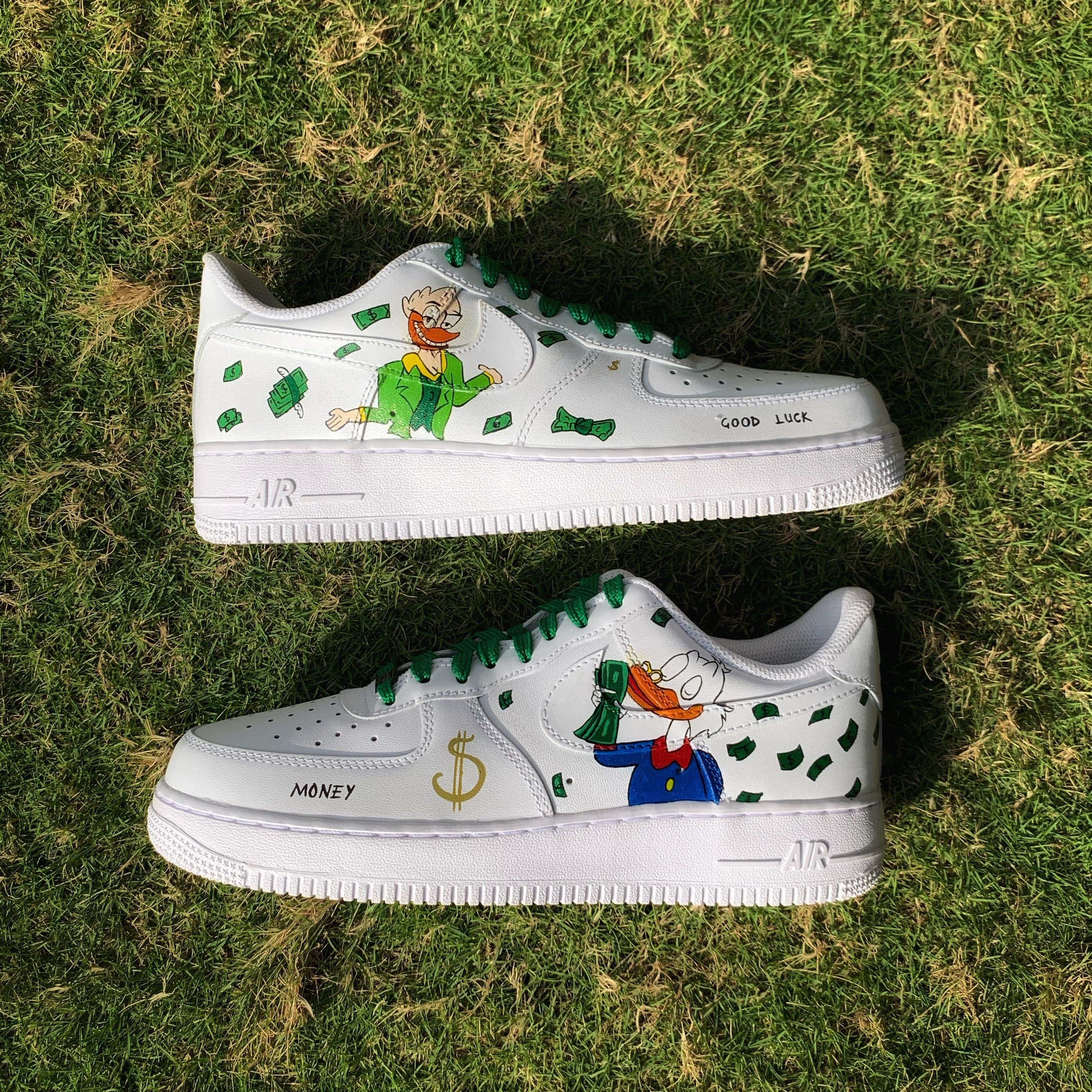 Nike Air Force 1 x Scrooge McDuck Knickgasm