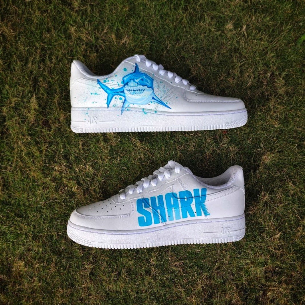 Nike Air Force 1 x Shark Knickgasm