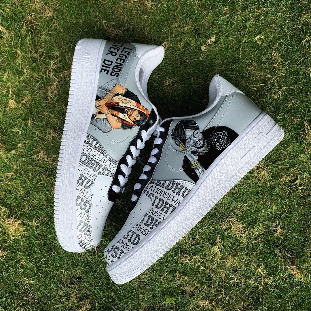 Nike Air Force 1 x Sidhu Moose wala Knickgasm