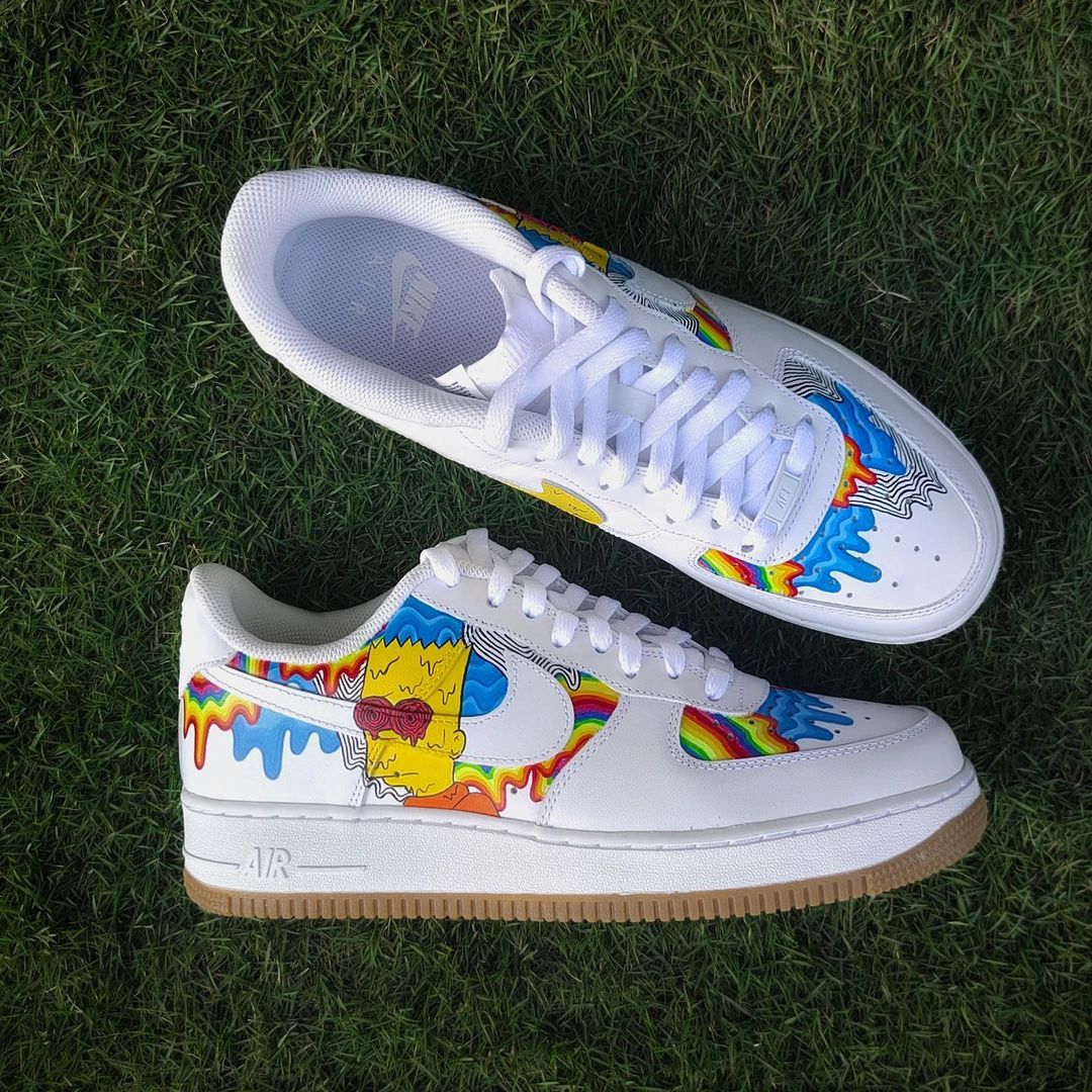 Nike Air Force x Simpson1