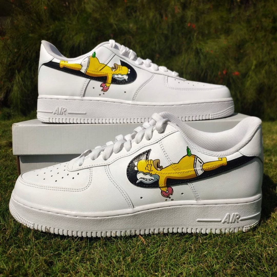 Nike Air Force 1 x Simpsons Knickgasm