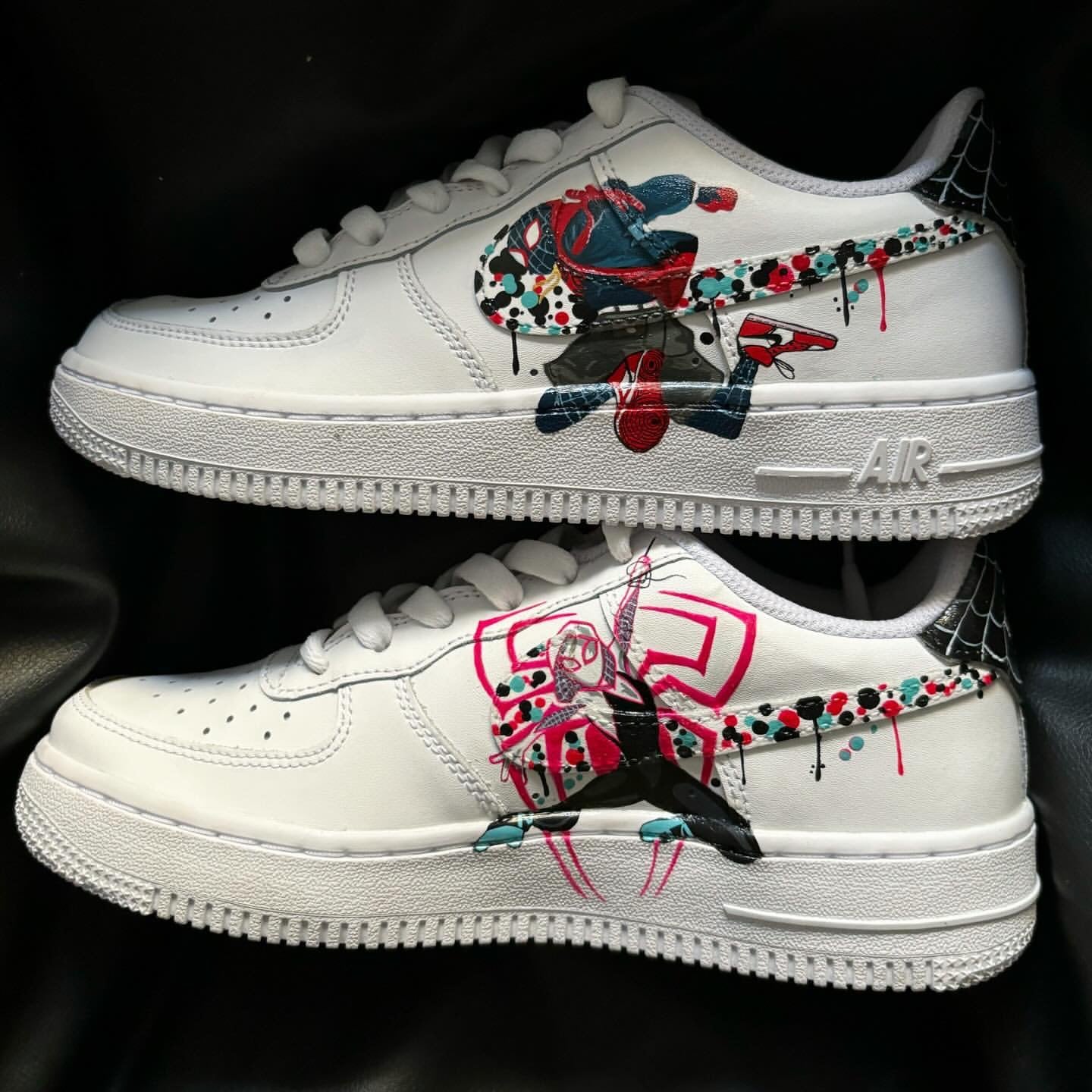 Nike Air Force 1 x Spiderman Custom Knickgasm