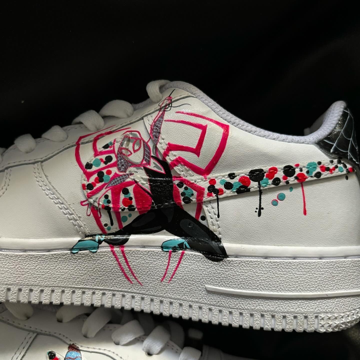 Nike Air Force 1 x Spiderman Custom Knickgasm