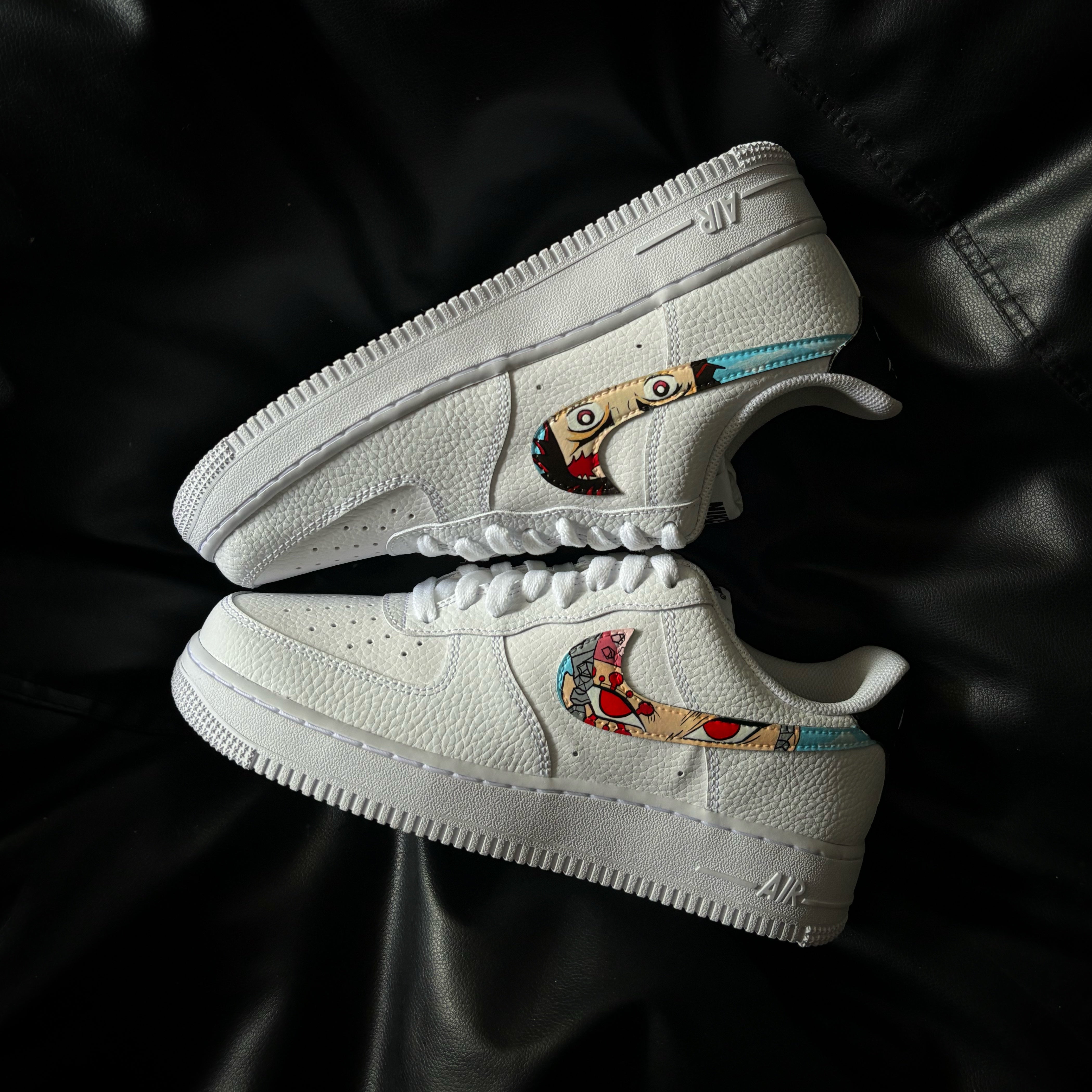 Nike Air Force 1 x Tanjiro Kamado x Uzui Tengen Knickgasm