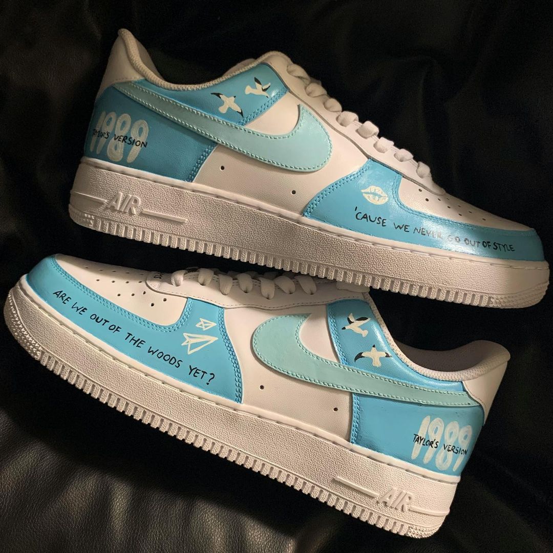 Nike Air Force 1 x Taylor Swift 1989 Eras Tour Knickgasm