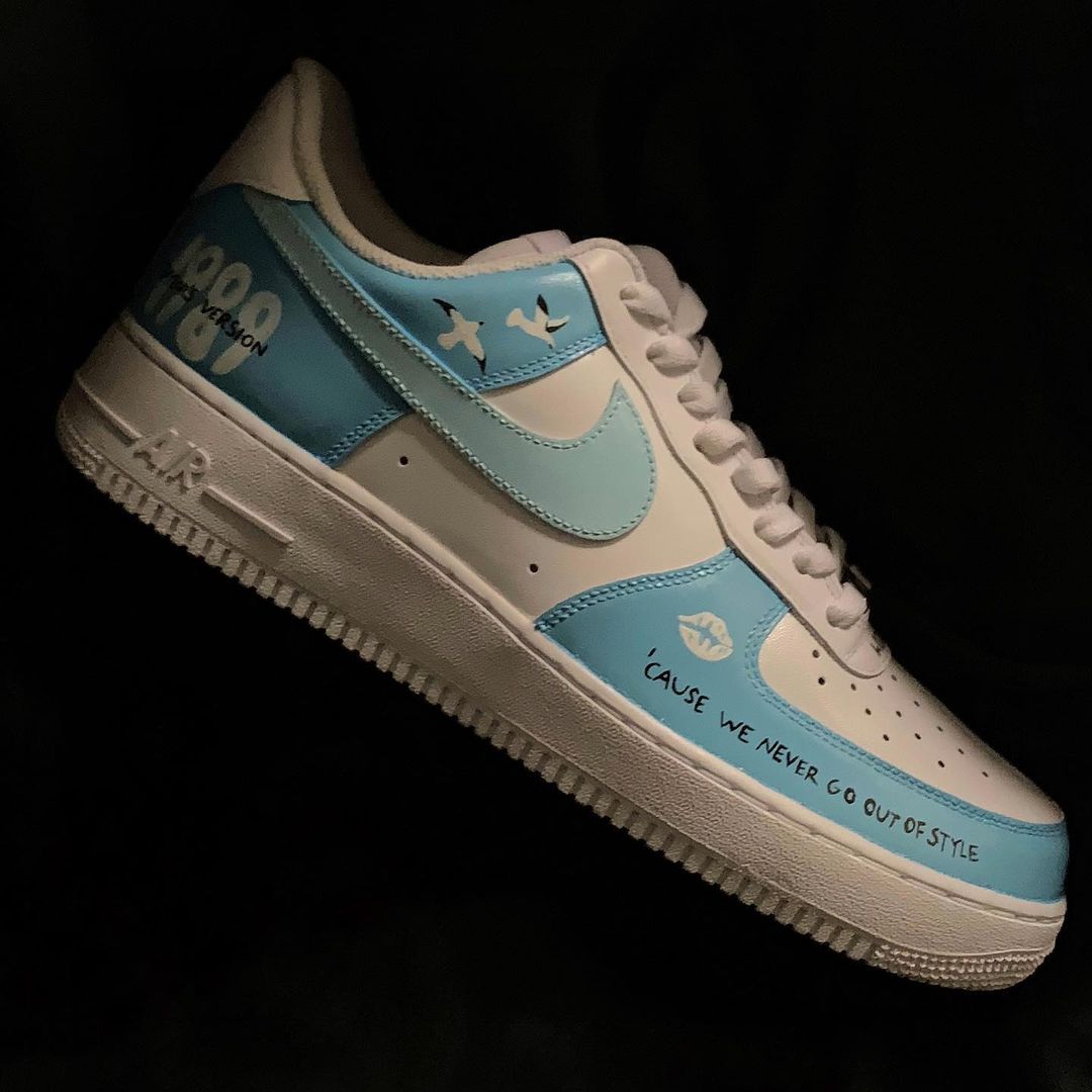 Nike Air Force 1 x Taylor Swift 1989 Eras Tour Knickgasm