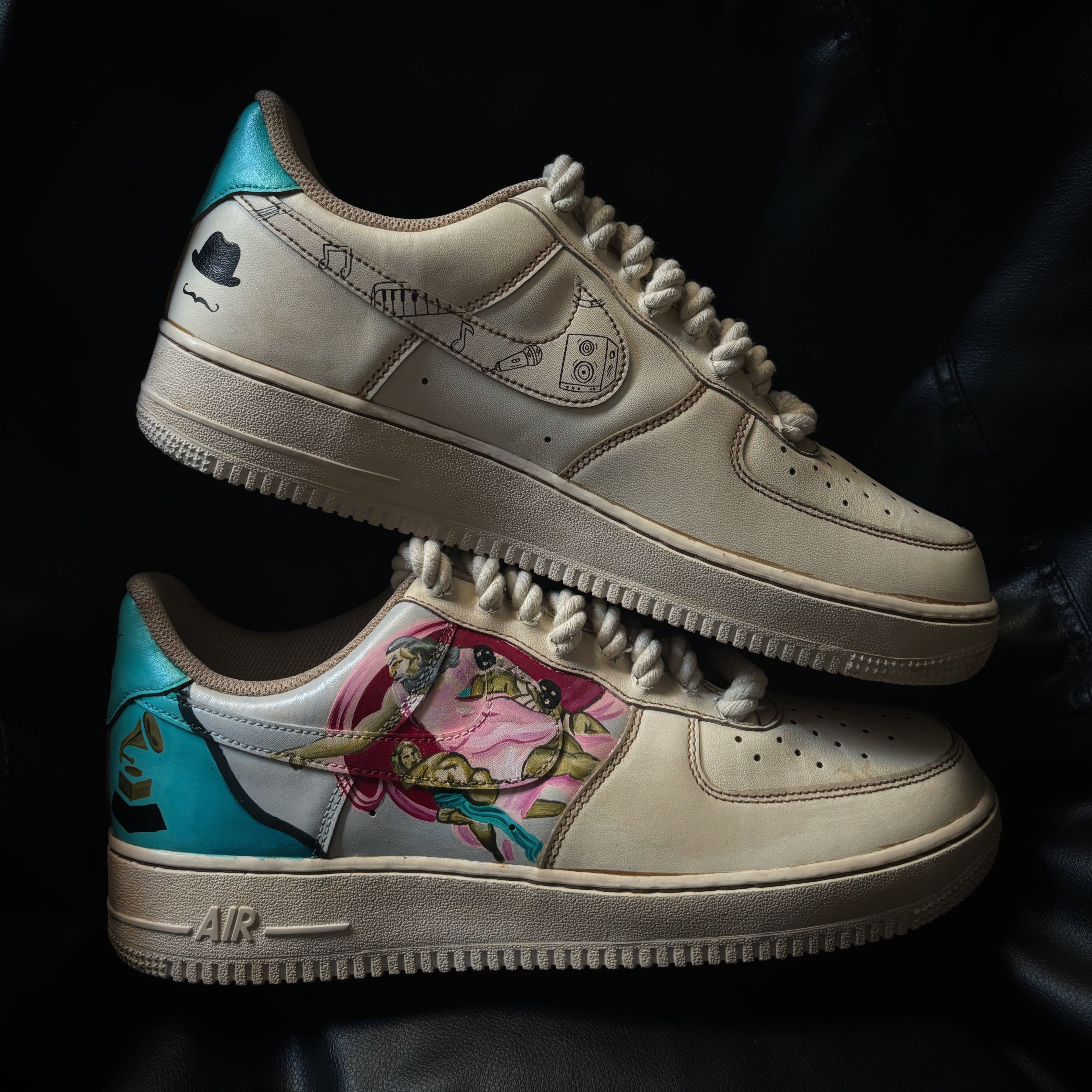 Nike Air Force 1 x The Creation of Adam Inspired Knickgasm