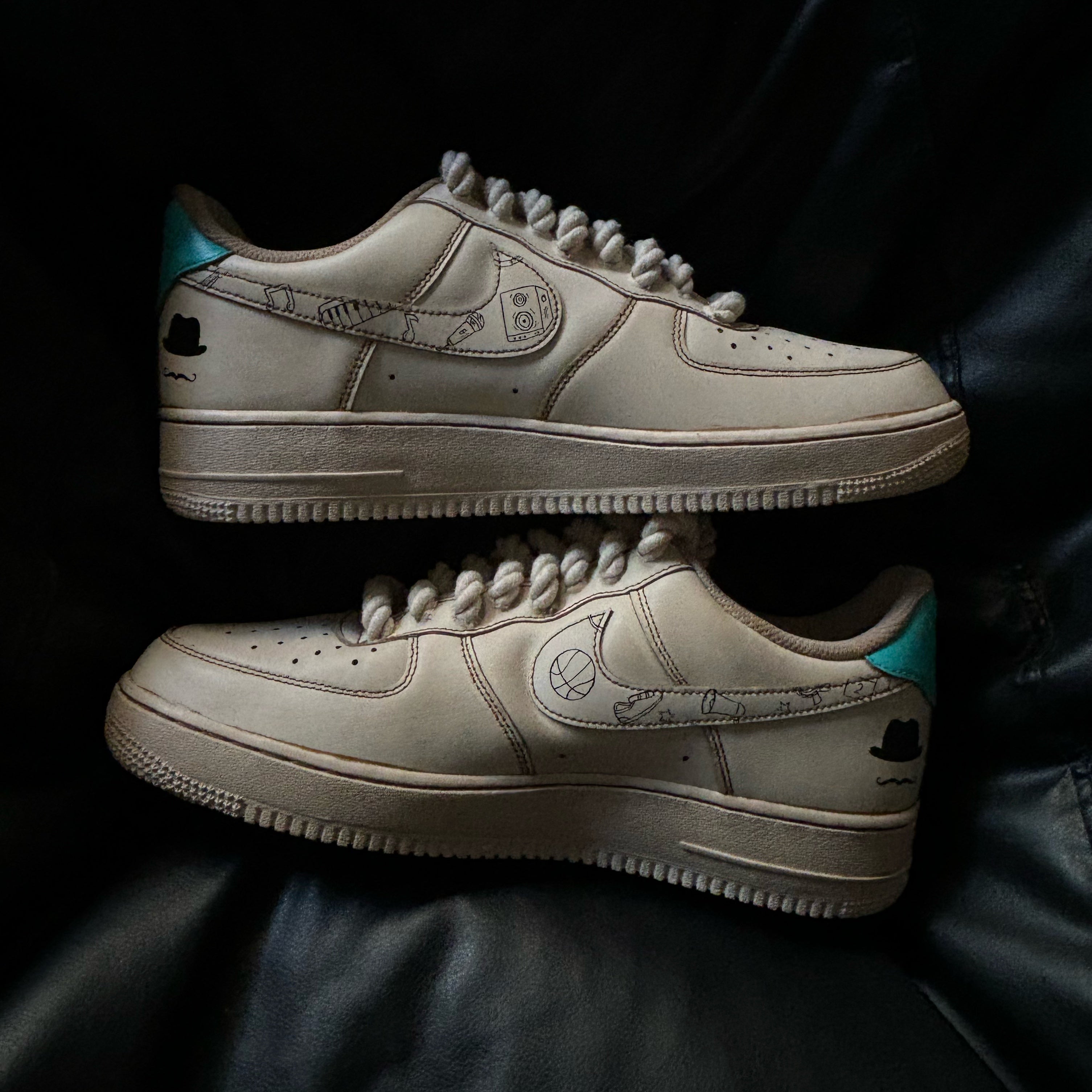 Nike Air Force 1 x The Creation of Adam Inspired Knickgasm