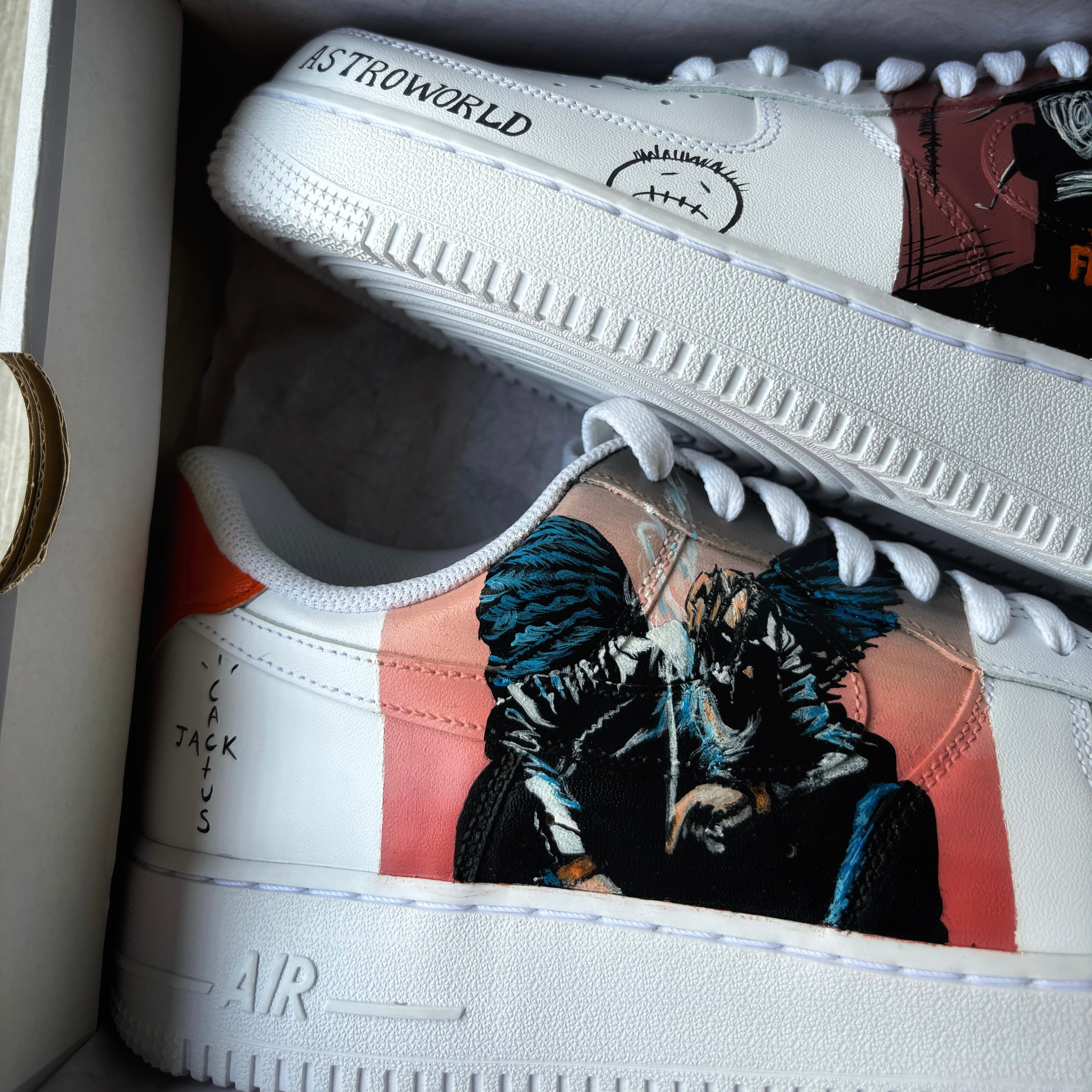 Nike Air Force 1 x Travis Scott Knickgasm