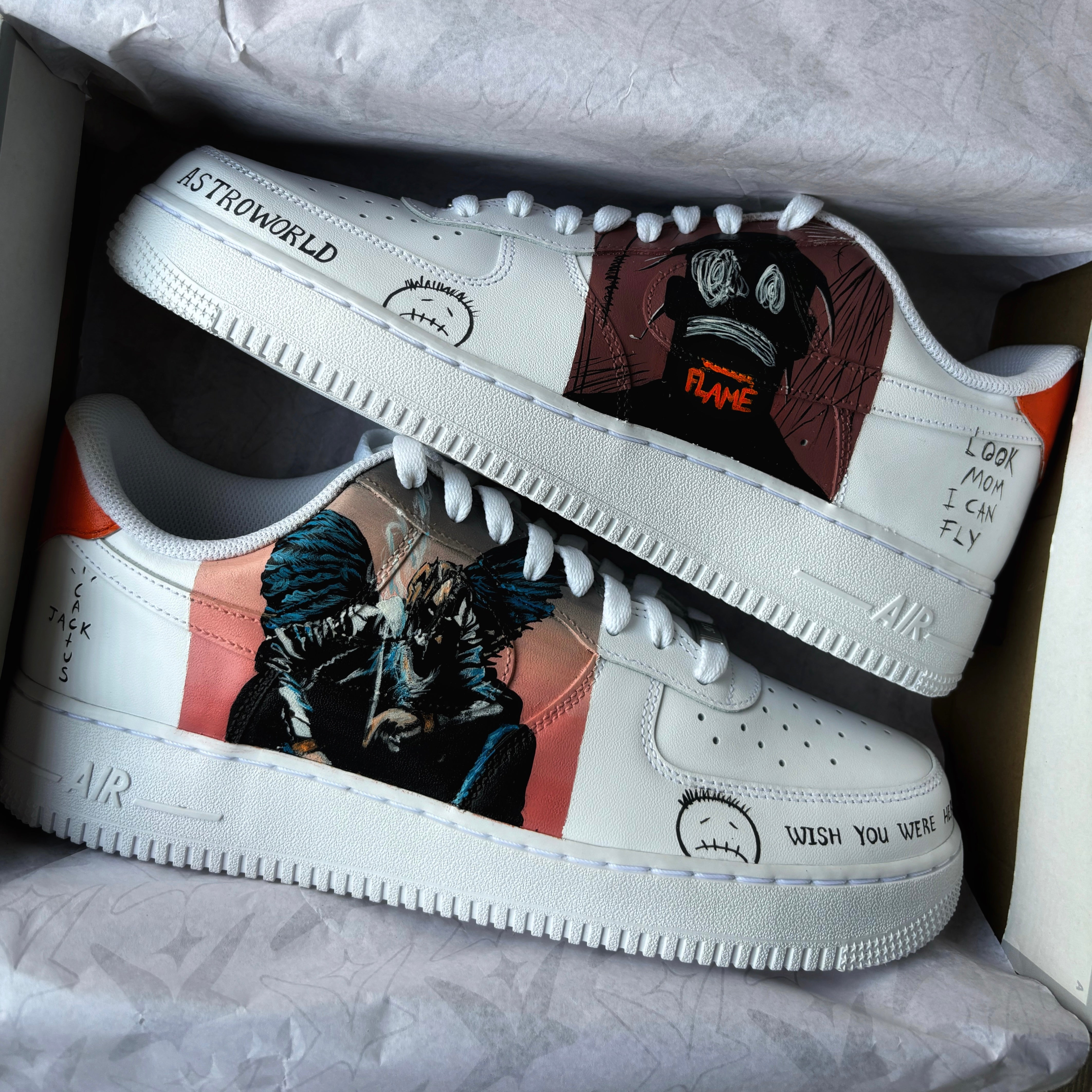 Nike Air Force 1 x Travis Scott Knickgasm