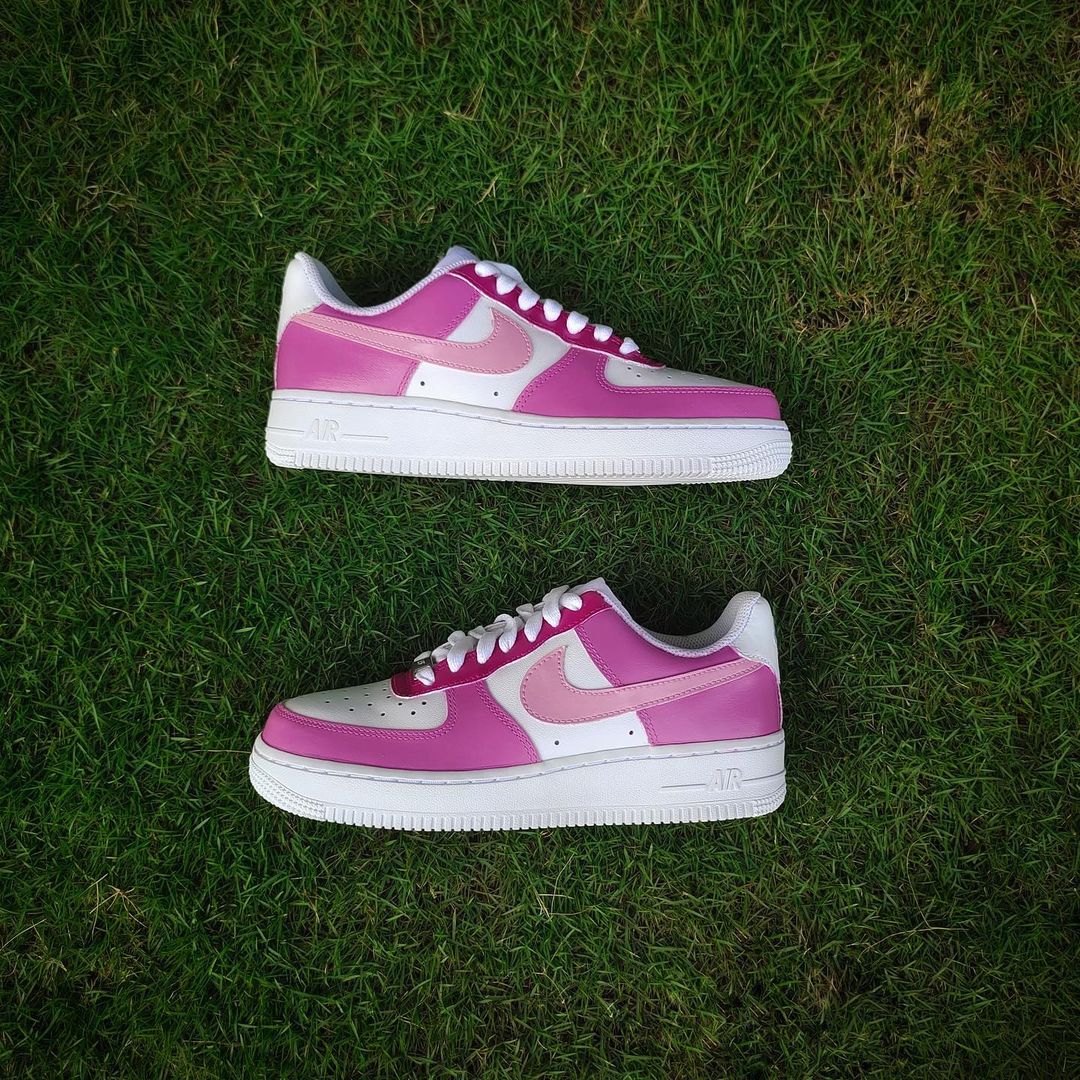 Nike Air Force 1 x Valentine’s Pink Pastels Knickgasm