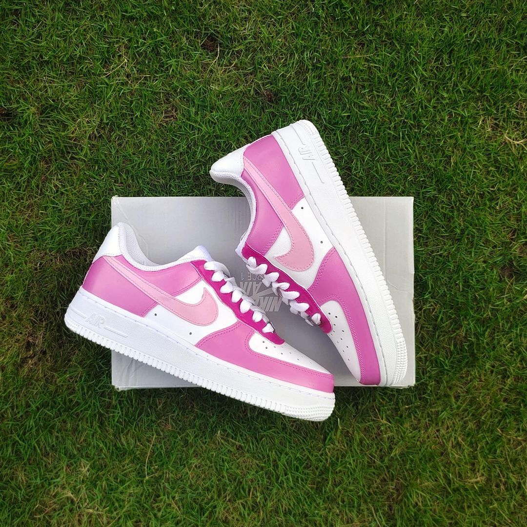 Nike Air Force x Valentine’s Pink1