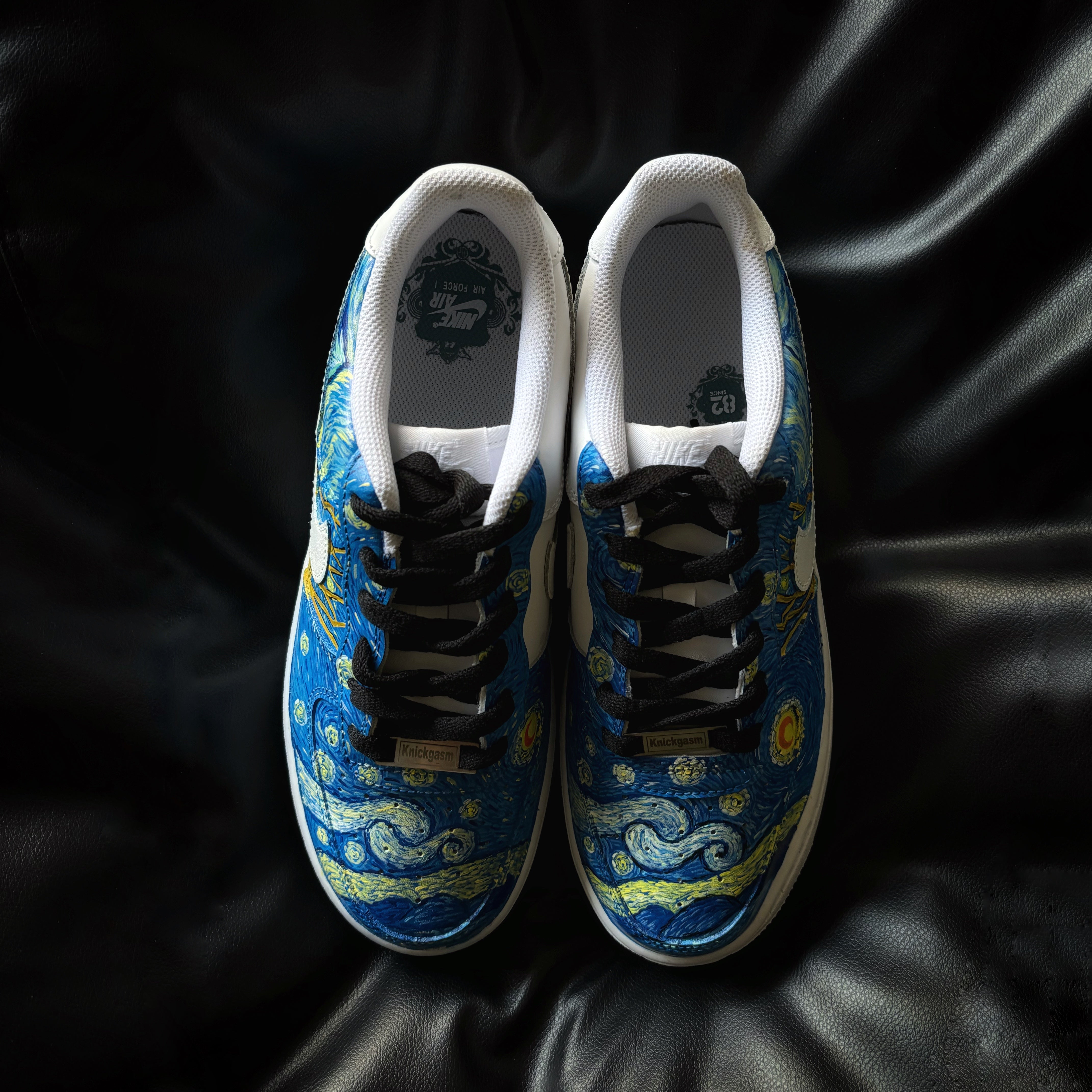 Nike Air Force x Van Gogh Custom – Knickgasm - Main Image