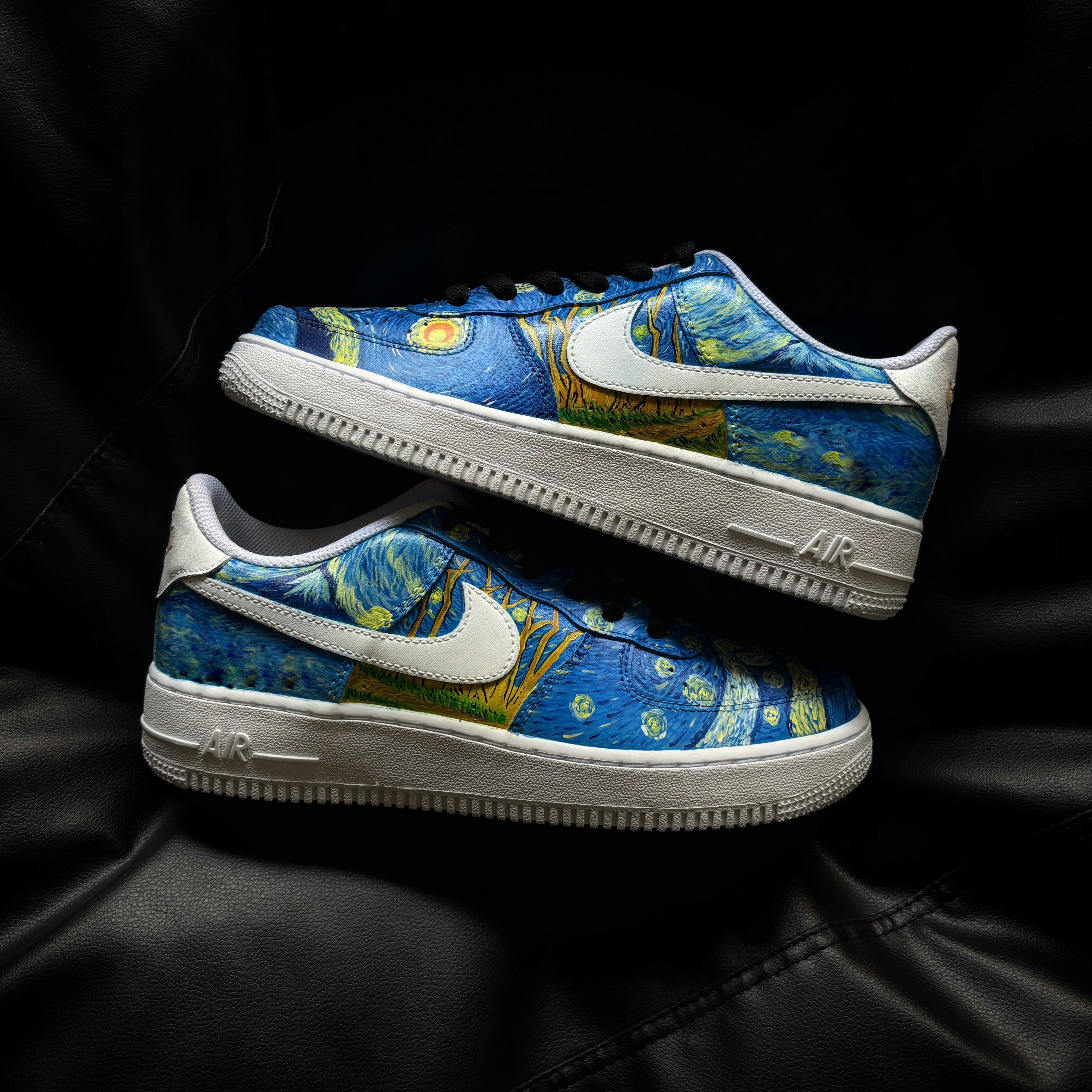 Nike Air Force 1 x Van Gogh Custom Knickgasm