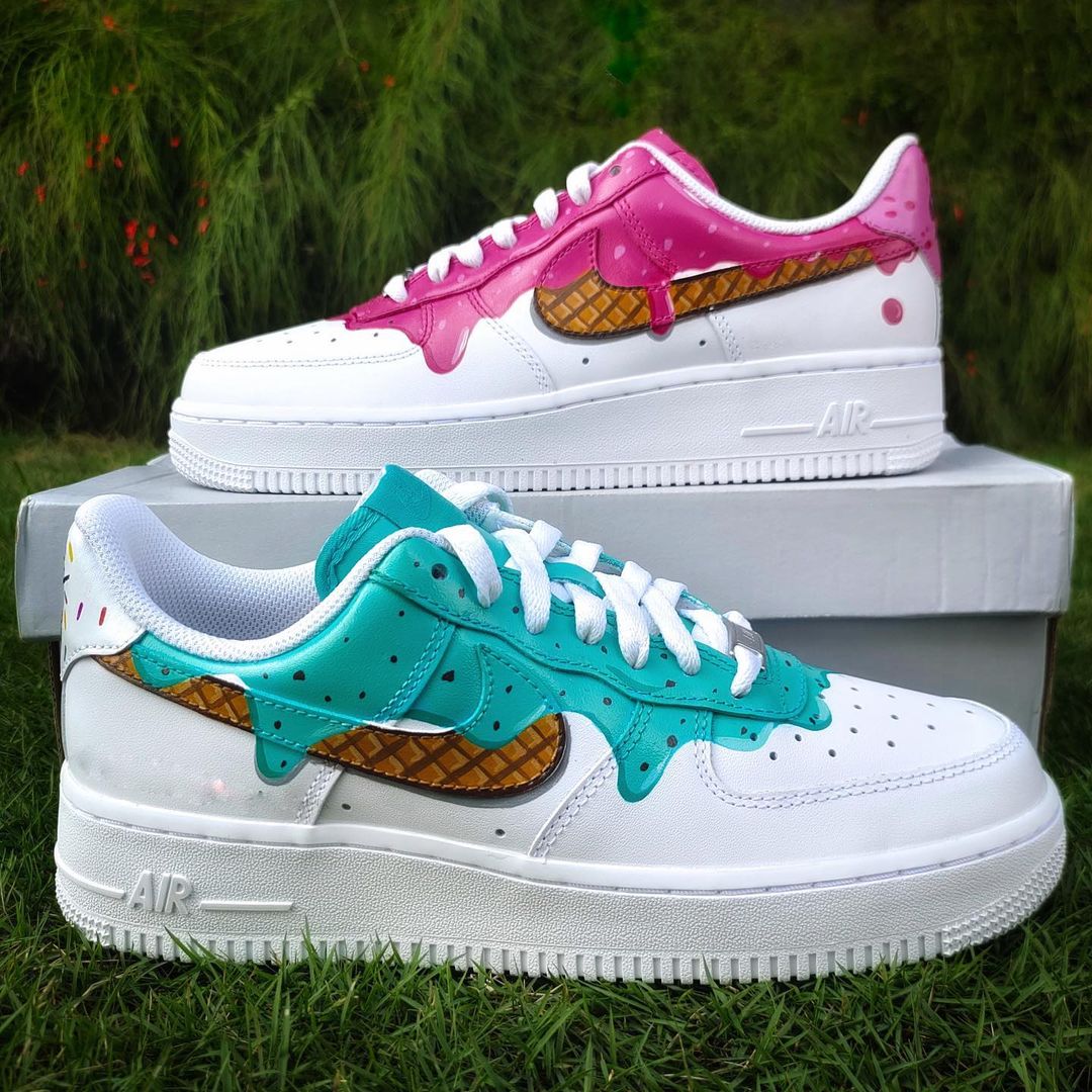 Nike Air Force 1 x Waffle Ice Cream Knickgasm