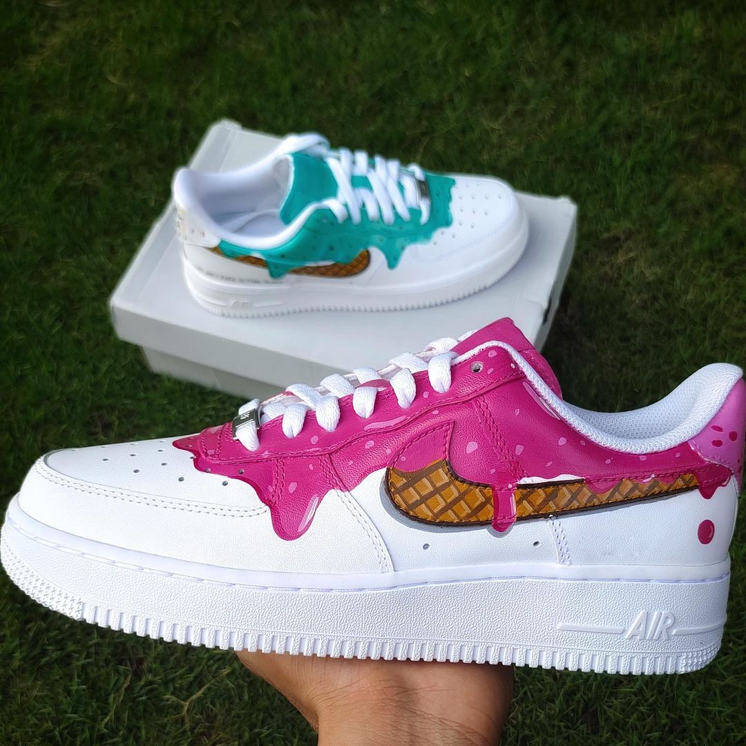 Nike Air Force 1 x Waffle Ice Cream Knickgasm