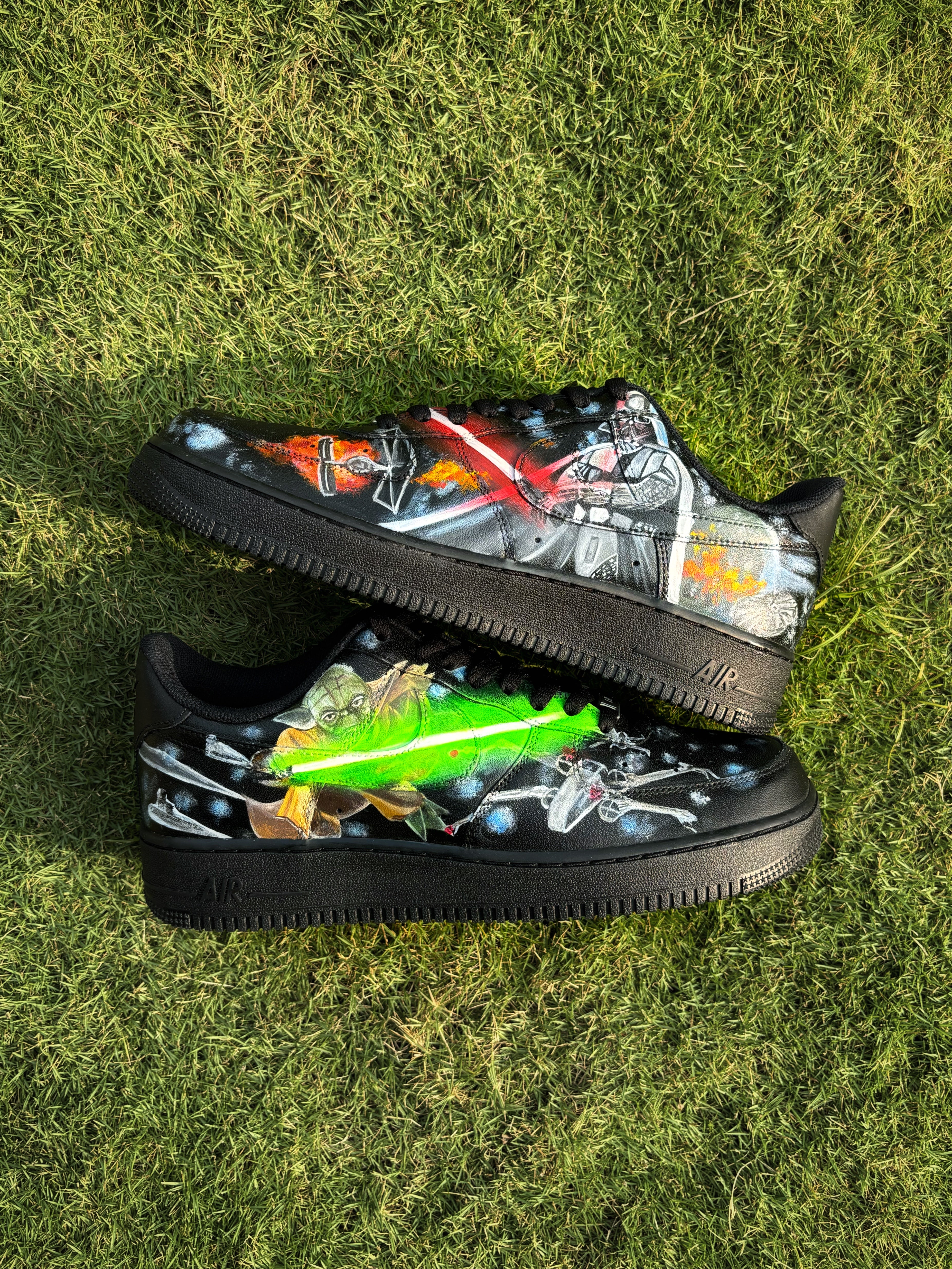 Nike Air Force 1 x Yoda x Darth Vader Knickgasm